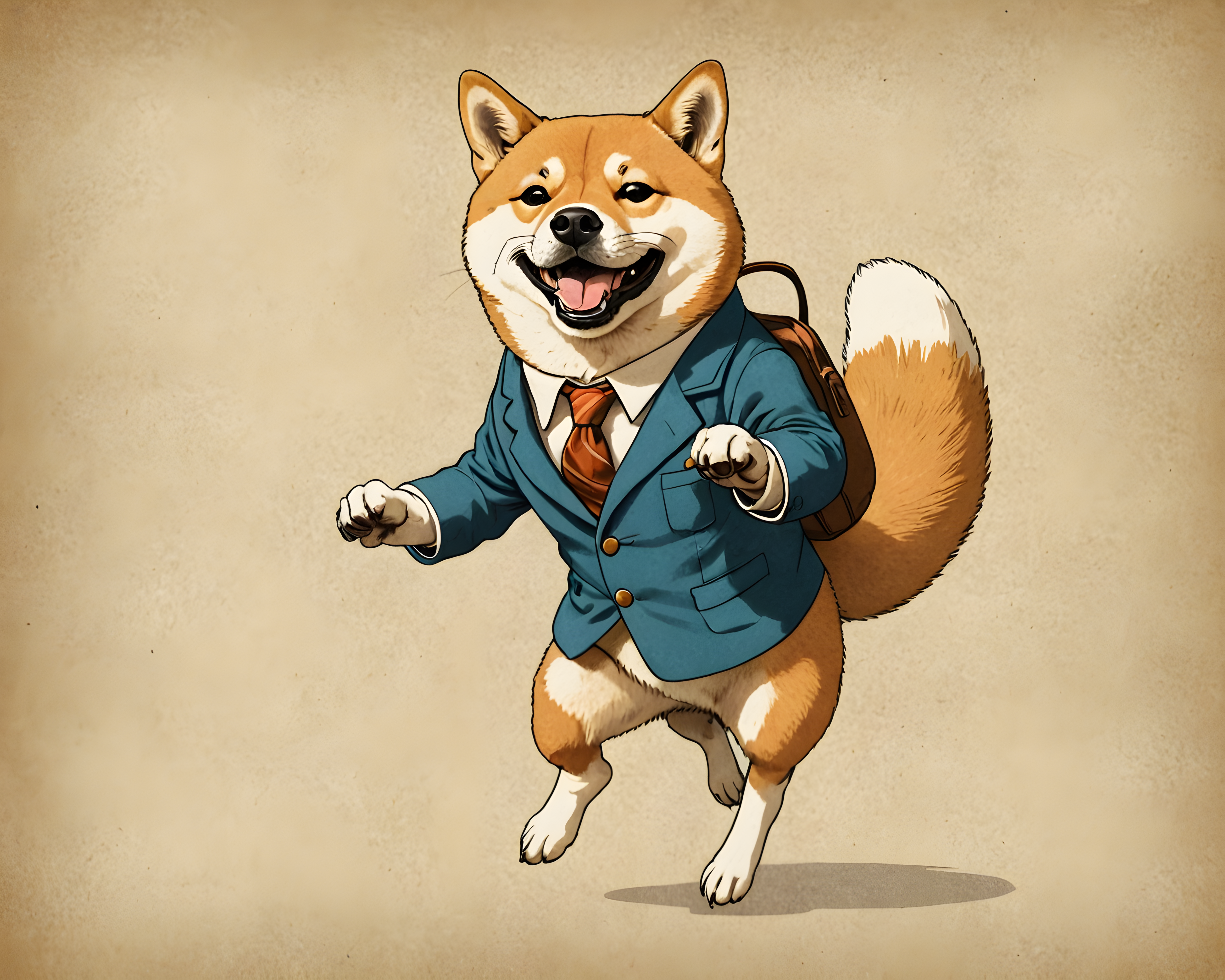 Professor Shiba — Retro (Aesthetic)