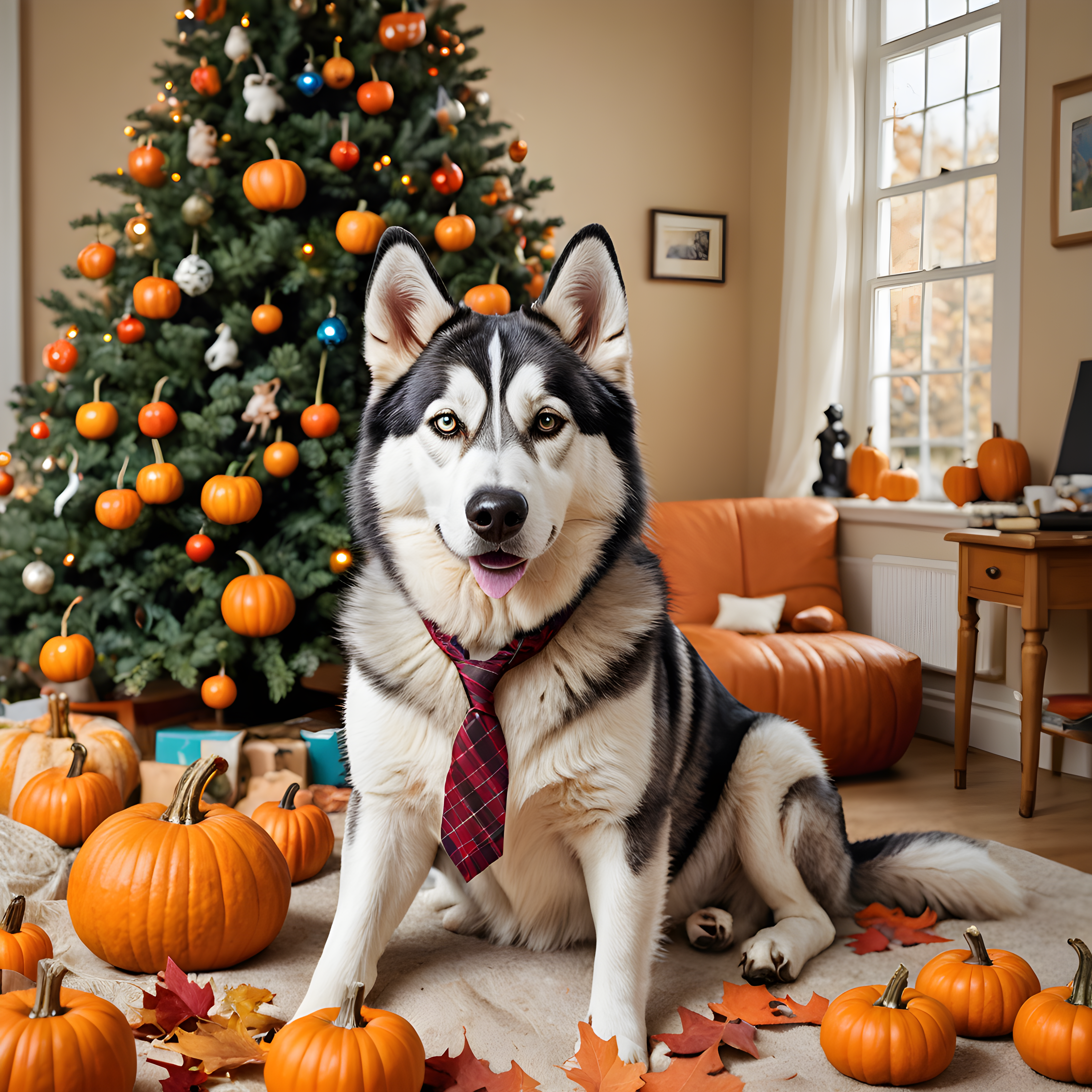 Scientist Husky — Funny (Seasonal)