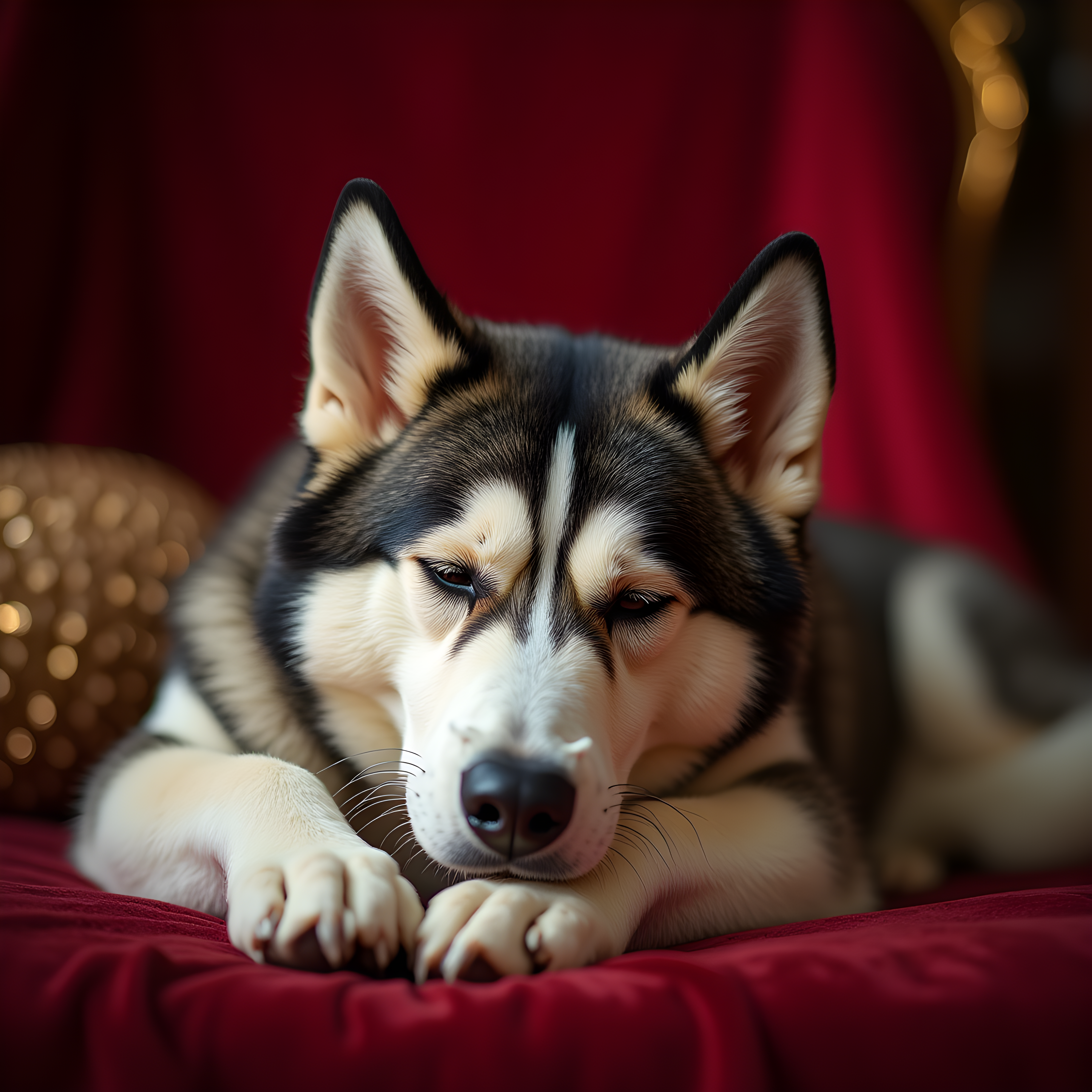 Scientist Husky — Luxury (Sleepy)