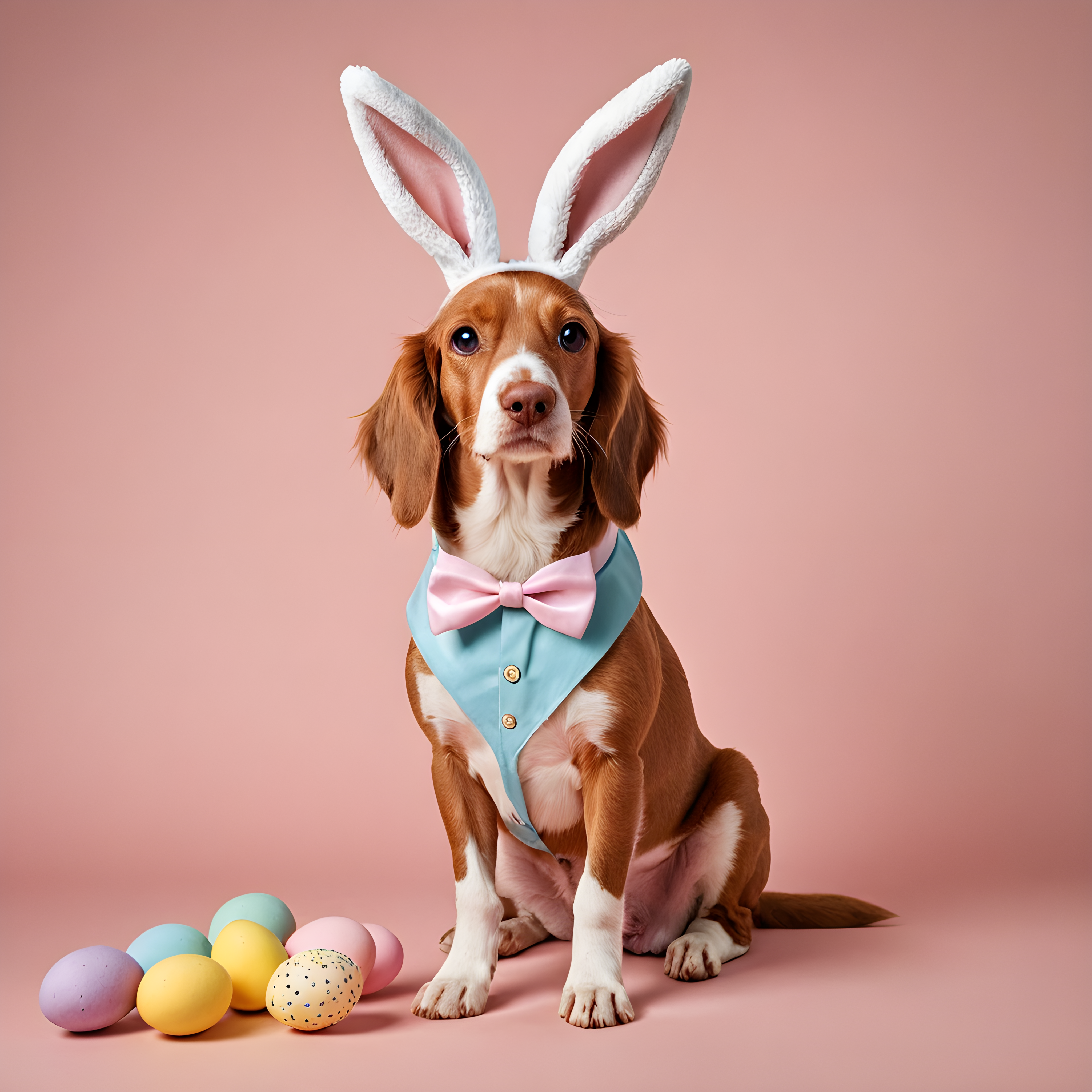 Easter Bunny Dog — Modern Aesthetic (Savage)
