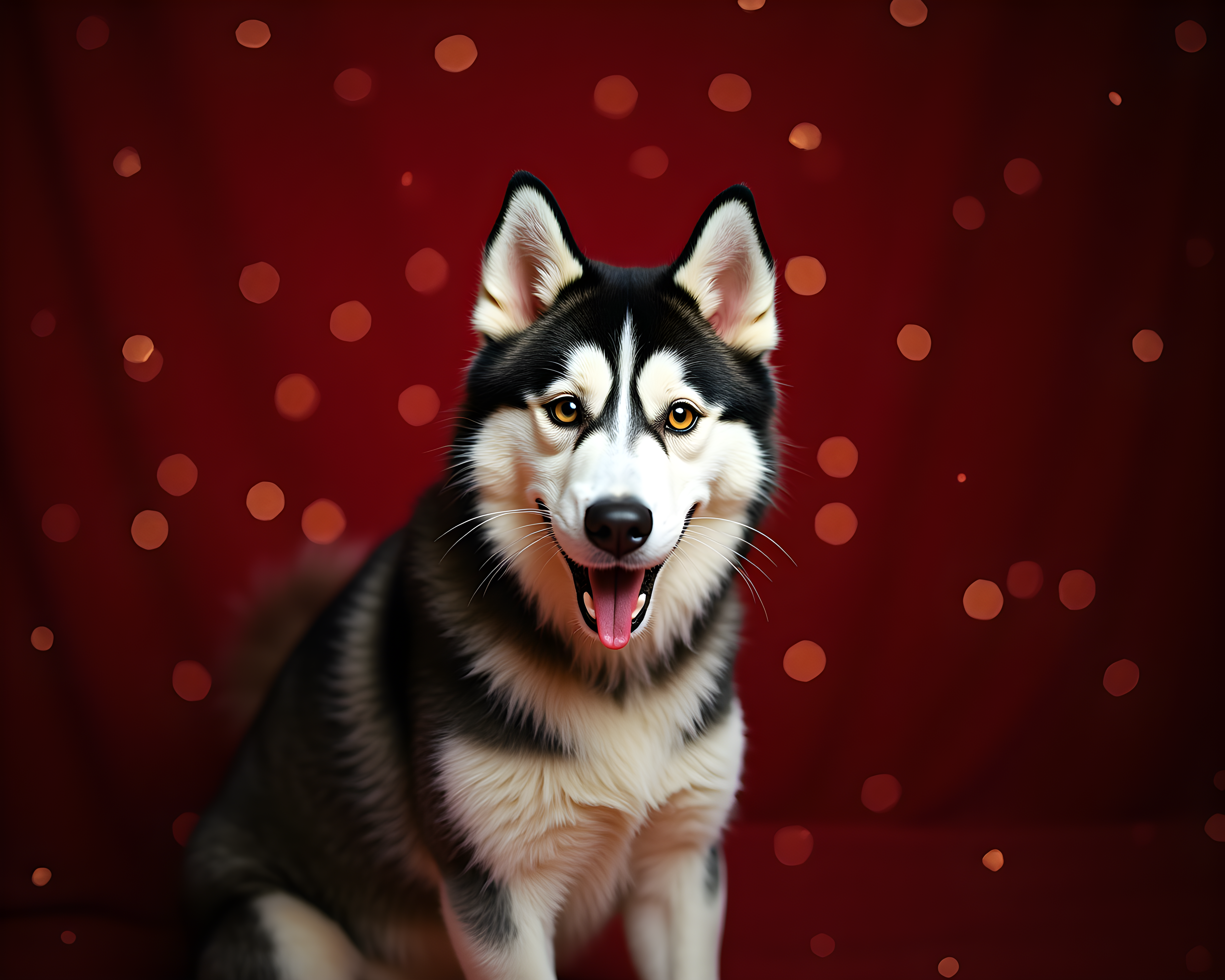 Fireworks Husky — Luxury (Seasonal)