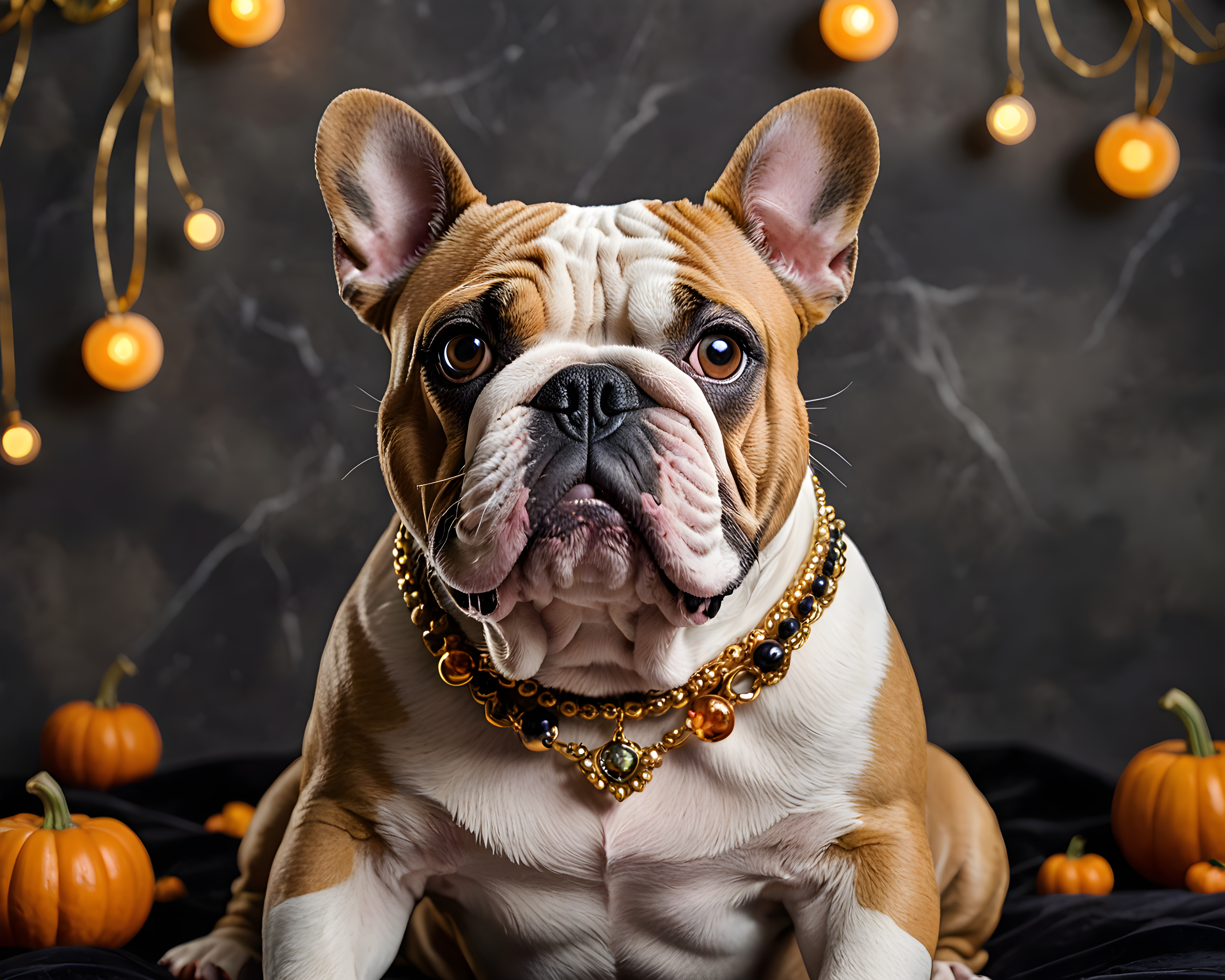 Halloween Bulldog — Cartoon / Kawaii (Luxury)