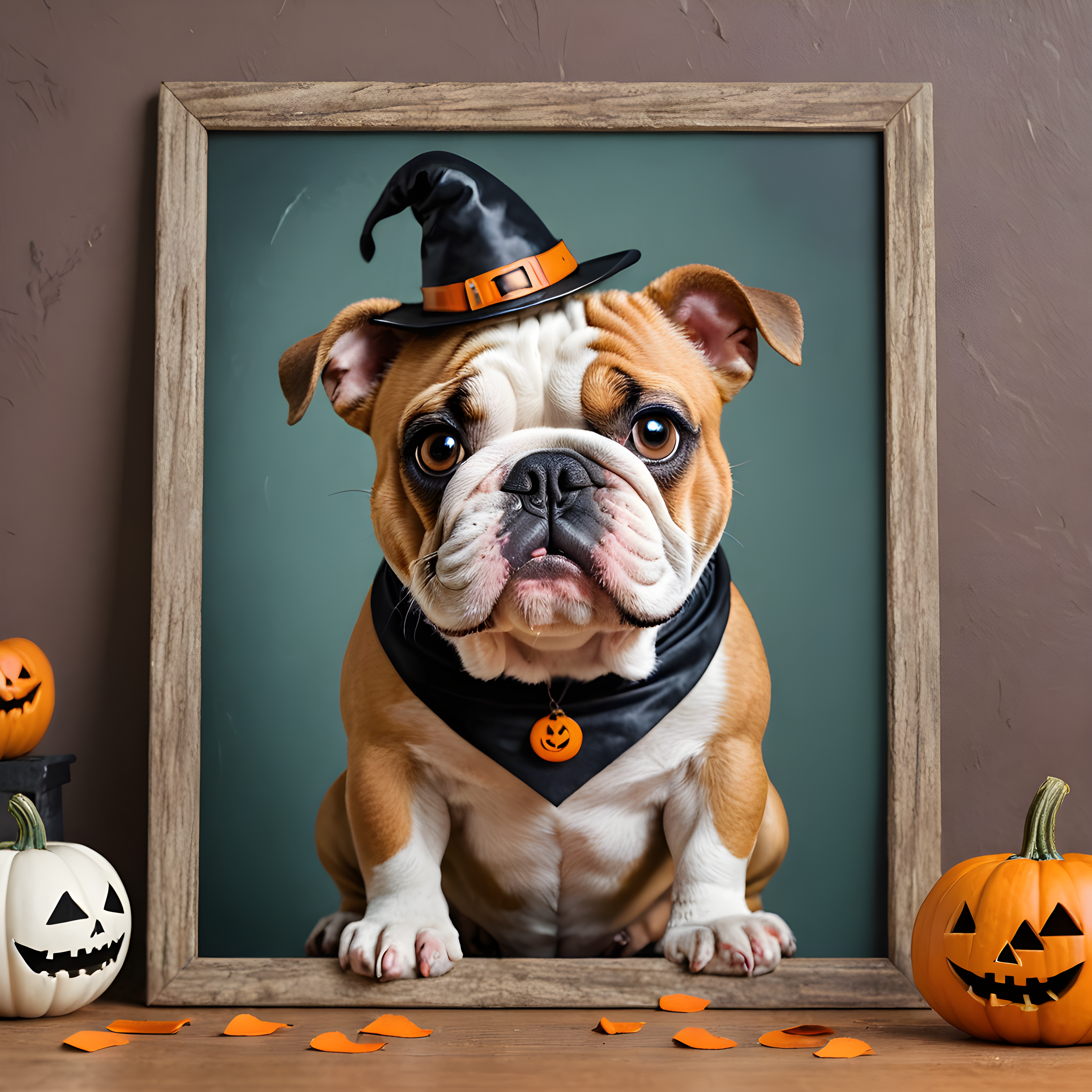Halloween Bulldog — Cartoon / Kawaii (Savage)