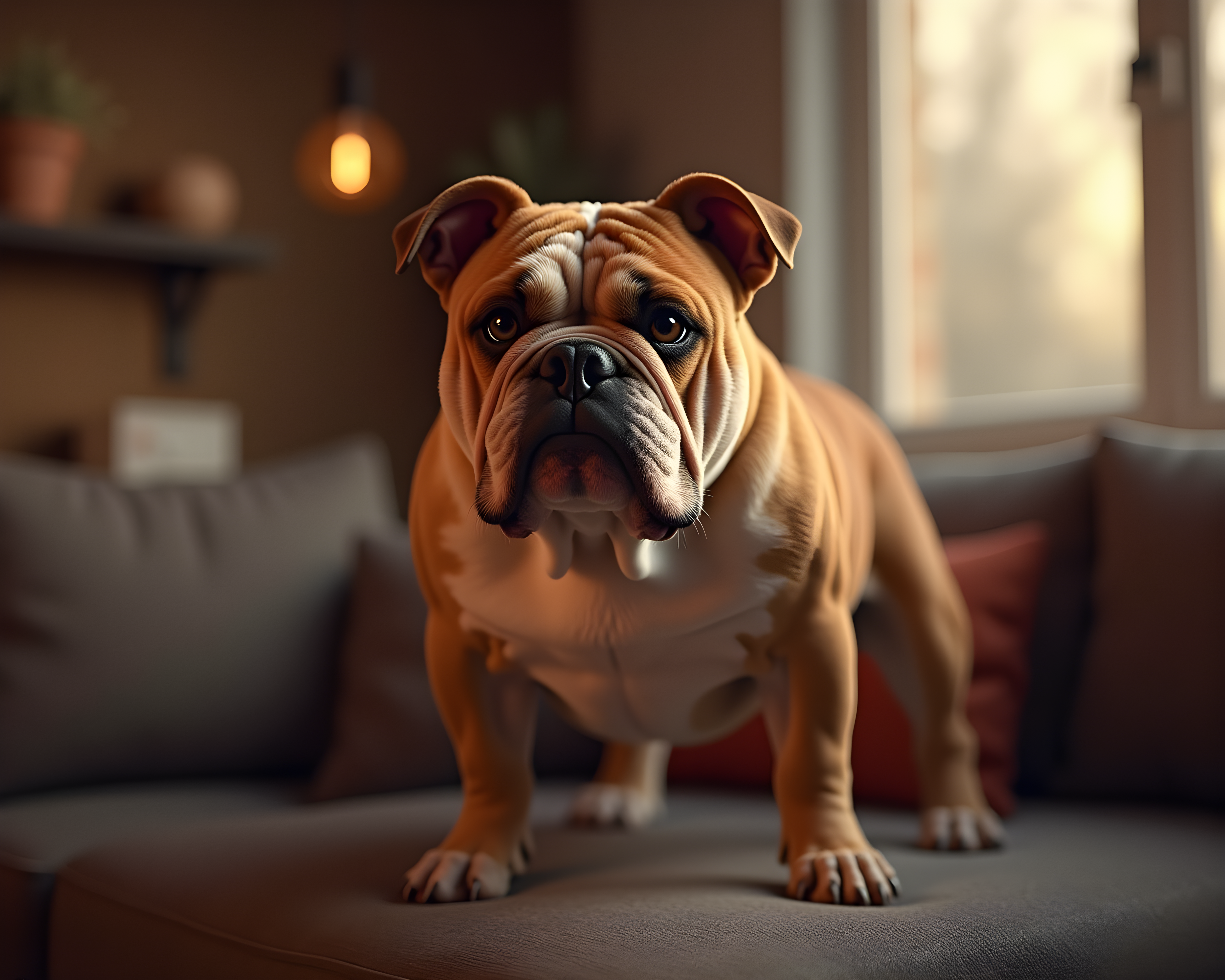 Halloween Bulldog — Hyper-Realistic (Lifestyle)