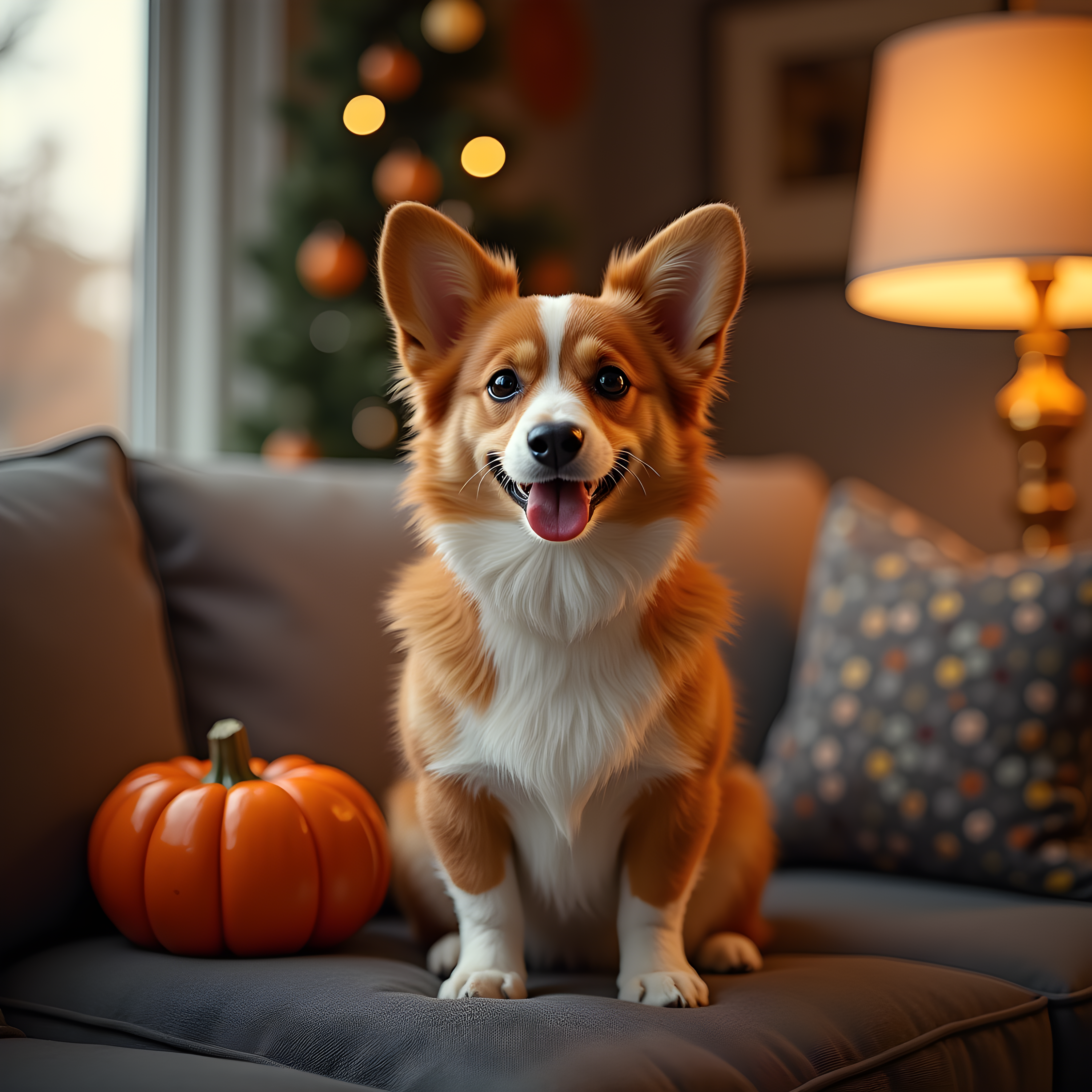 Pumpkin Corgi — Hyper-Realistic (Lifestyle)