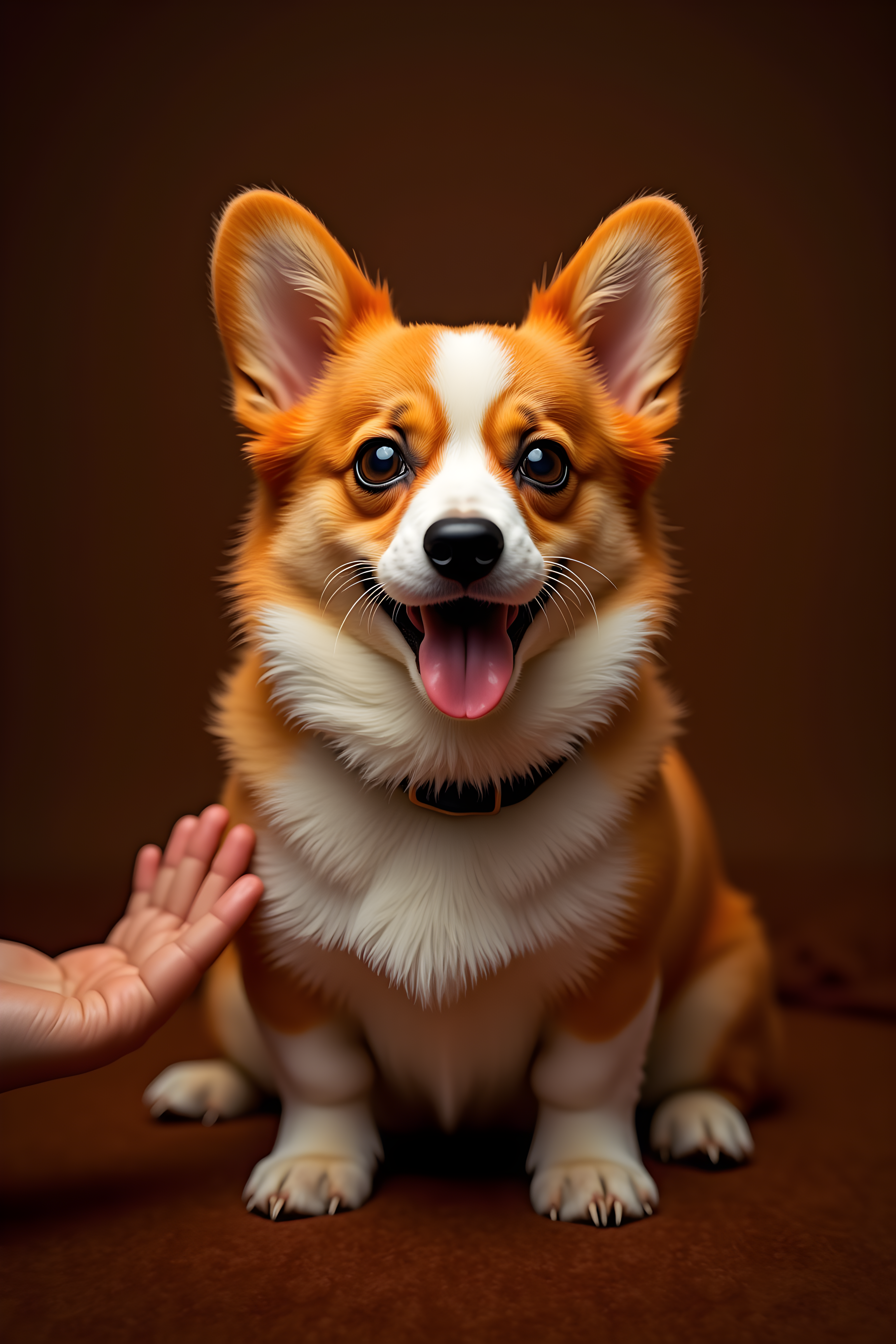 Pumpkin Corgi — Hyper-Realistic (Luxury)