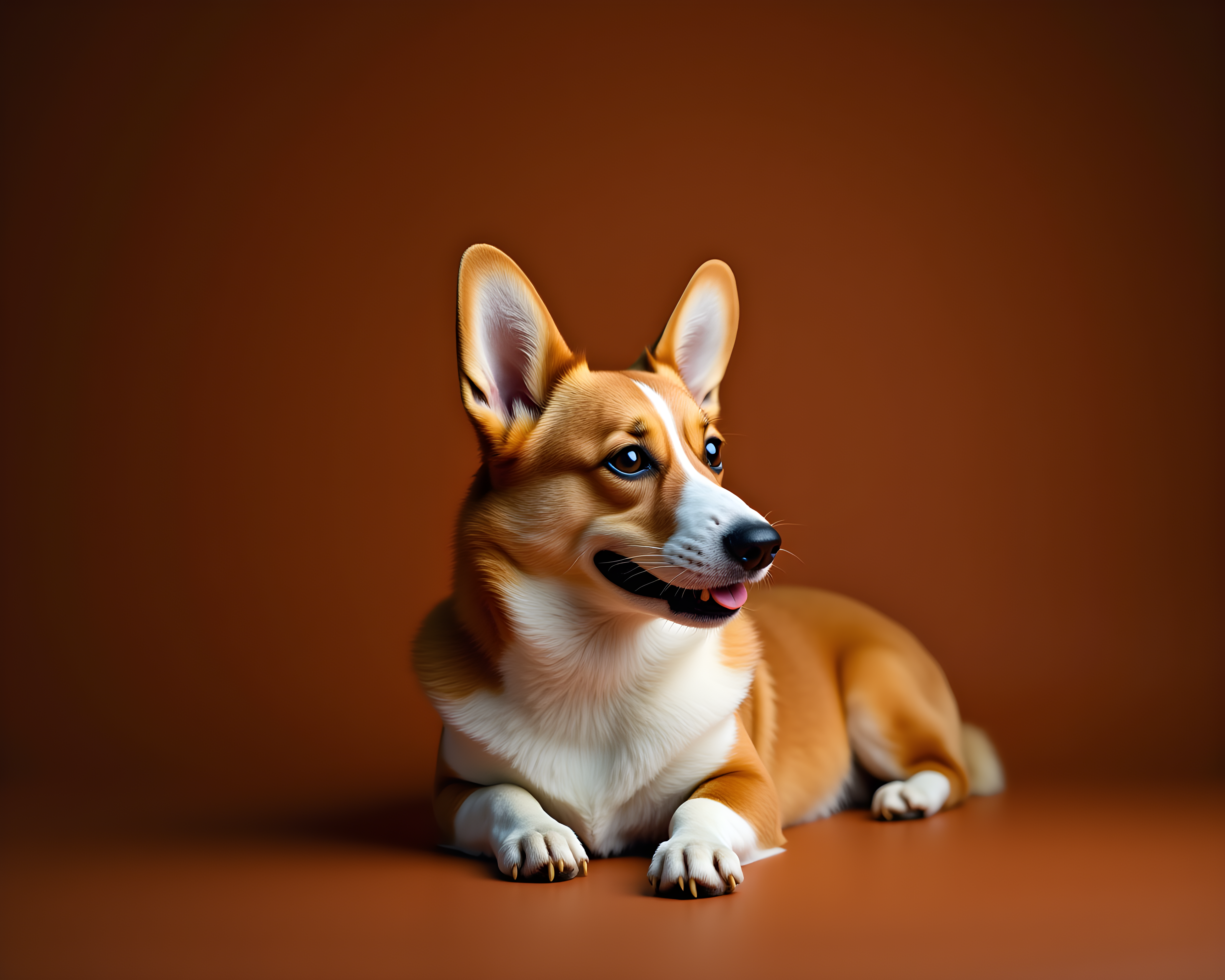 Pumpkin Corgi — Realistic (Romantic)