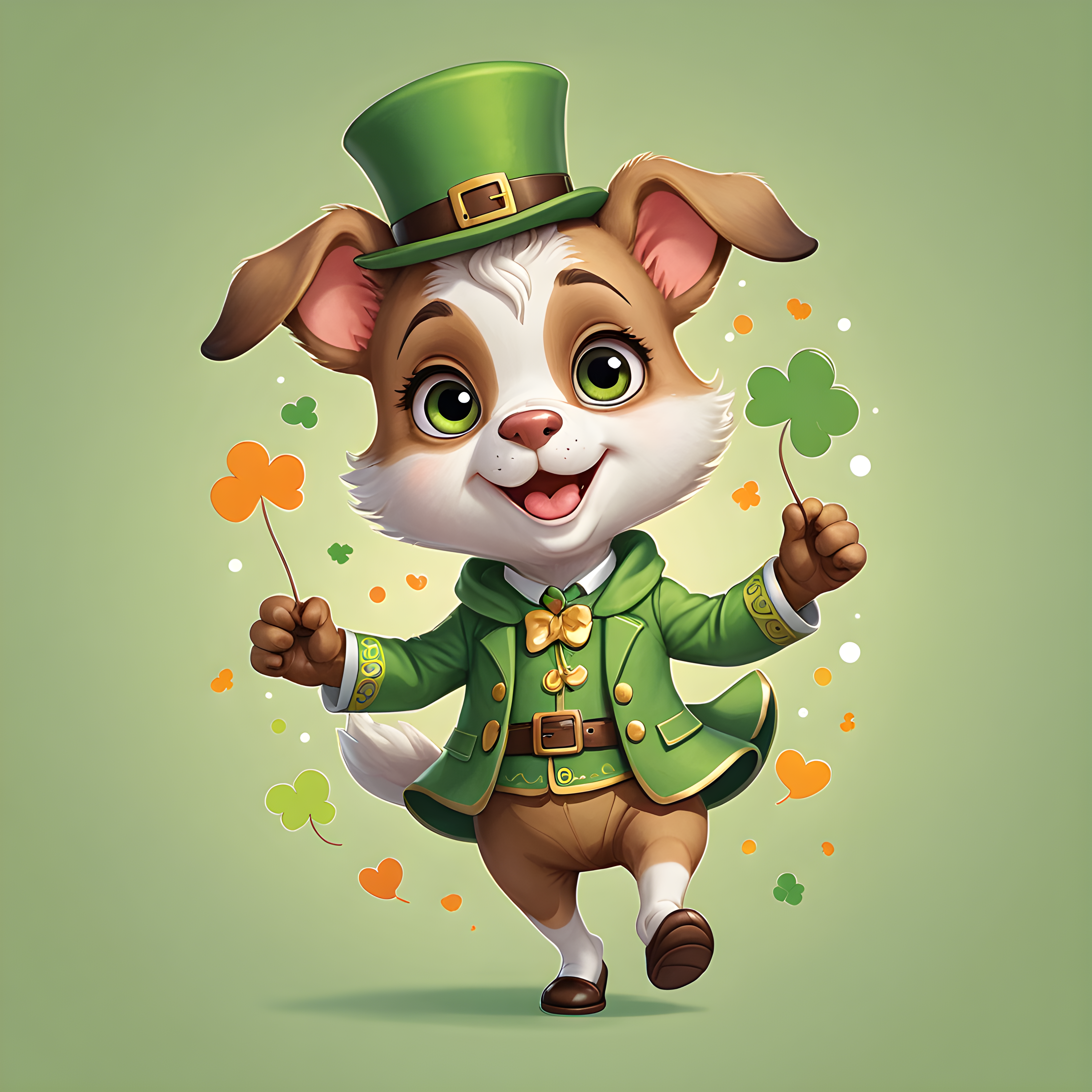 St Patricks Shepherd — Cartoon / Kawaii (Cute)