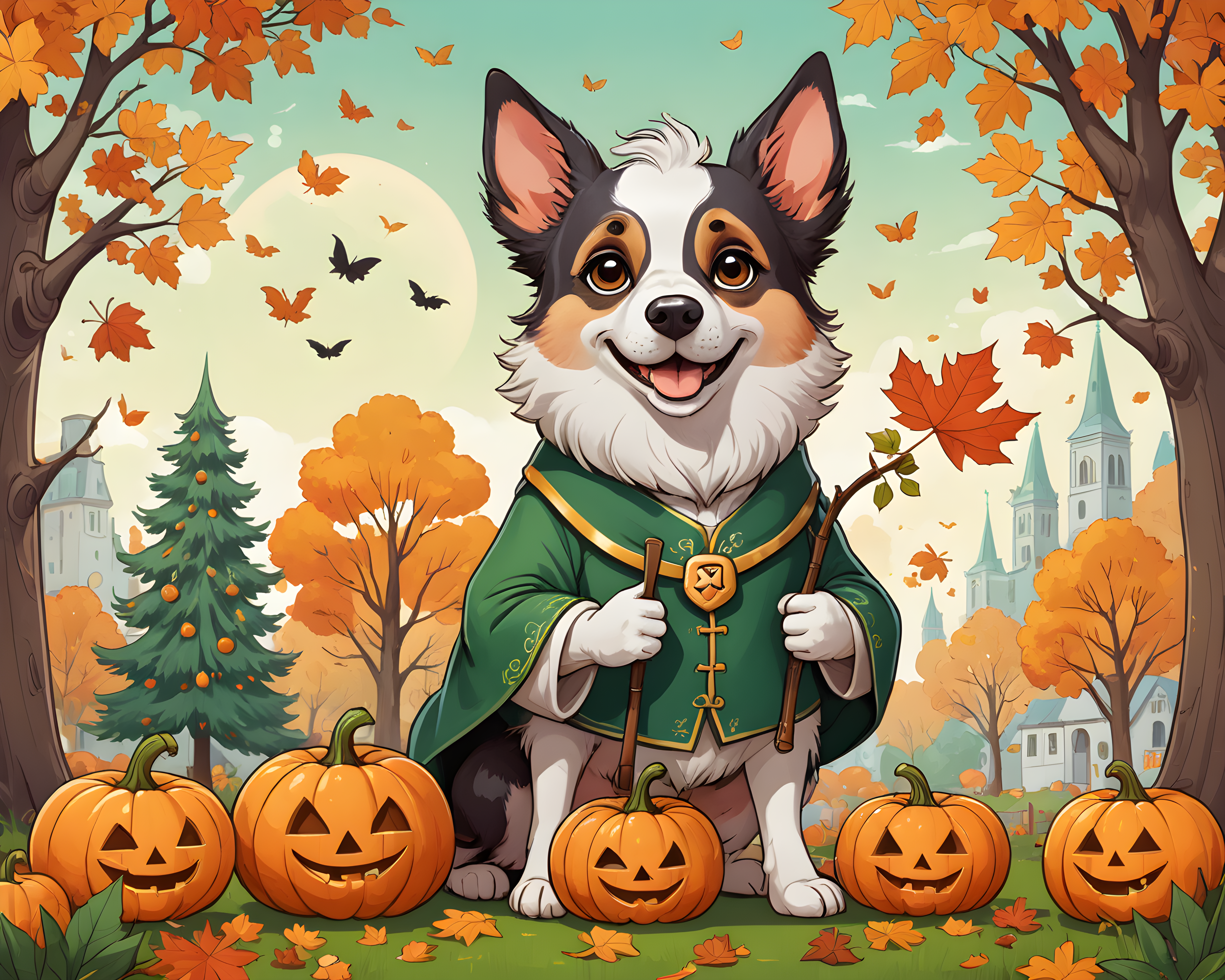St Patricks Shepherd — Cartoon / Kawaii (Seasonal)