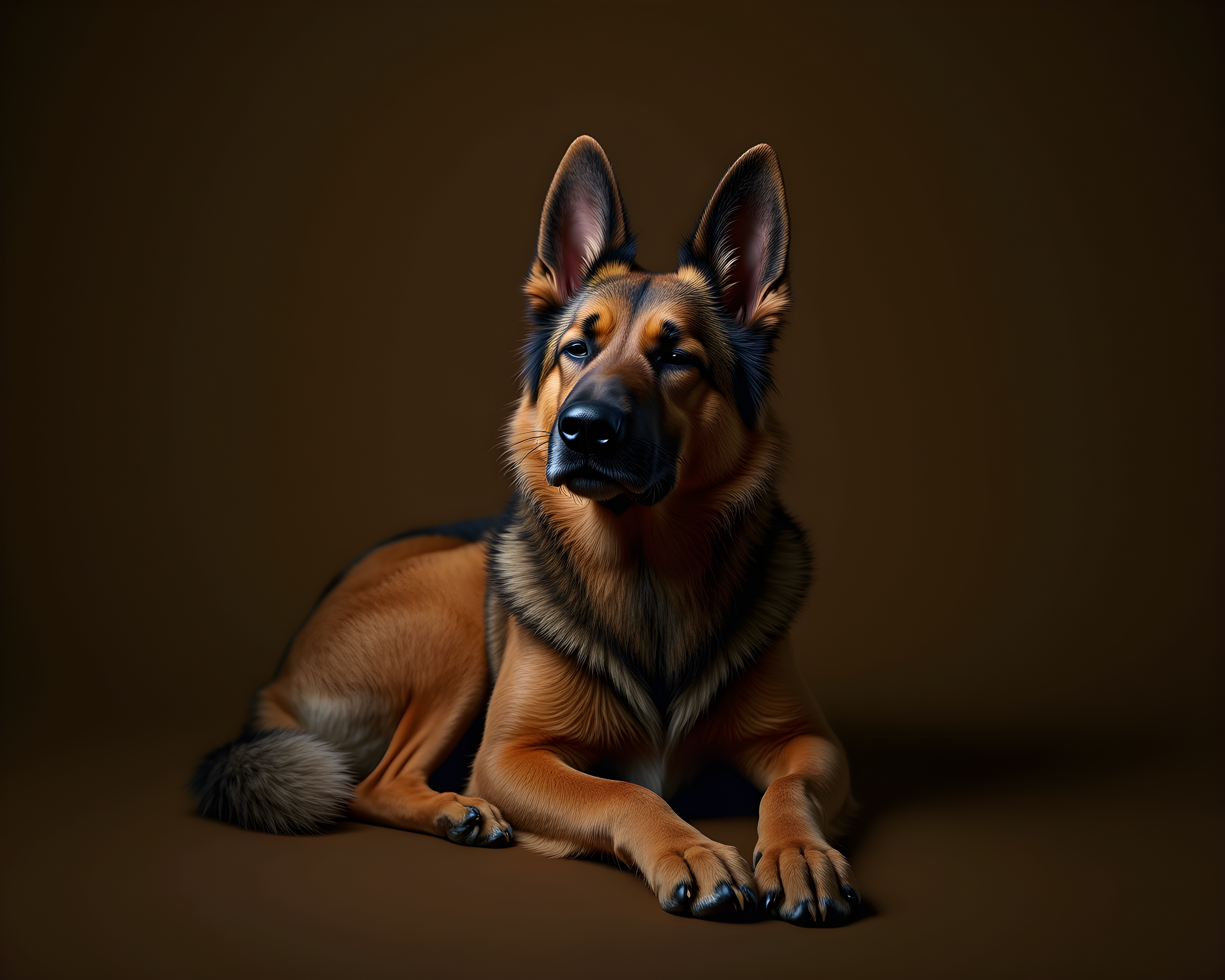 St Patricks Shepherd — Hyper-Realistic (Sleepy)