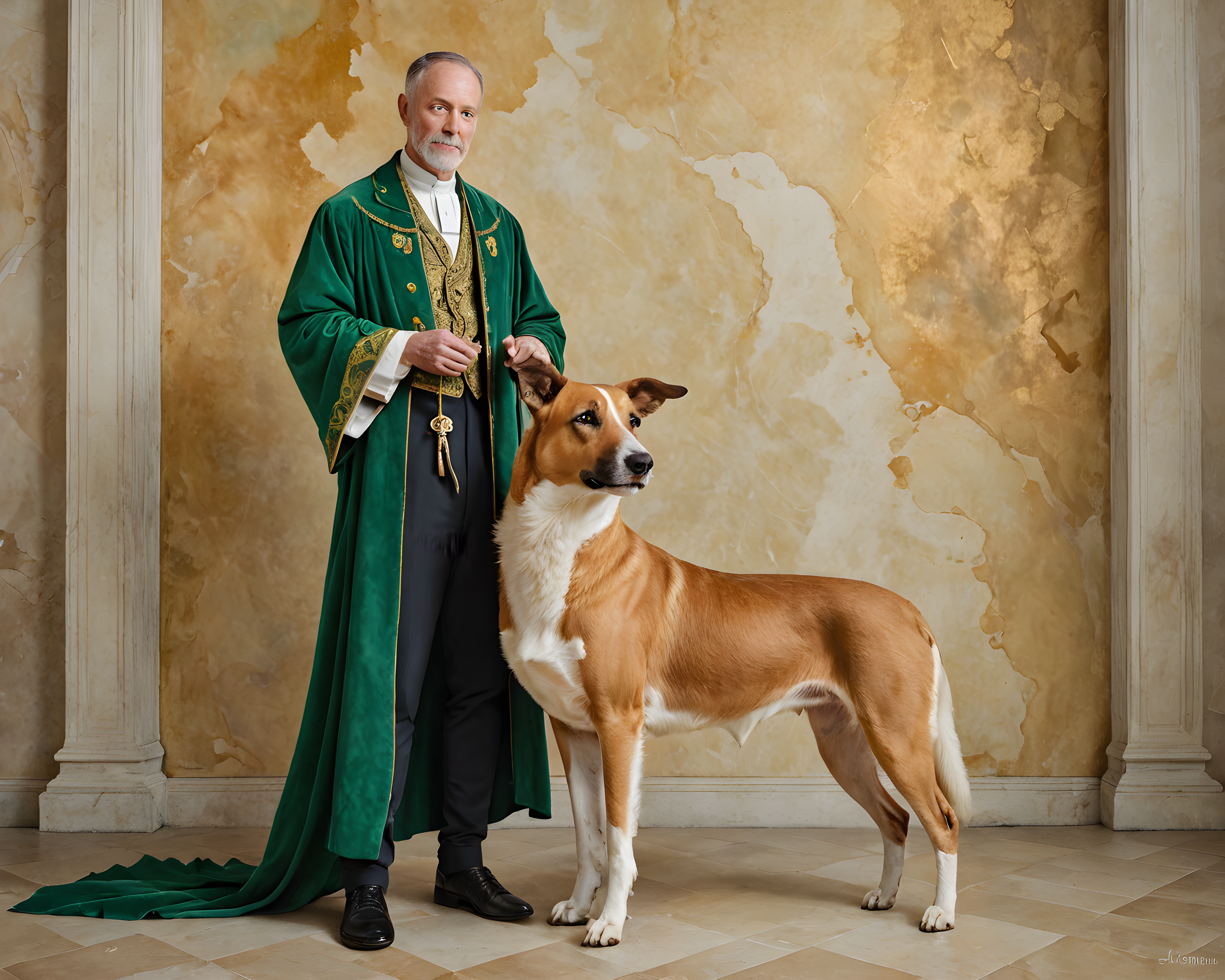 St Patricks Shepherd — Watercolor (Luxury)