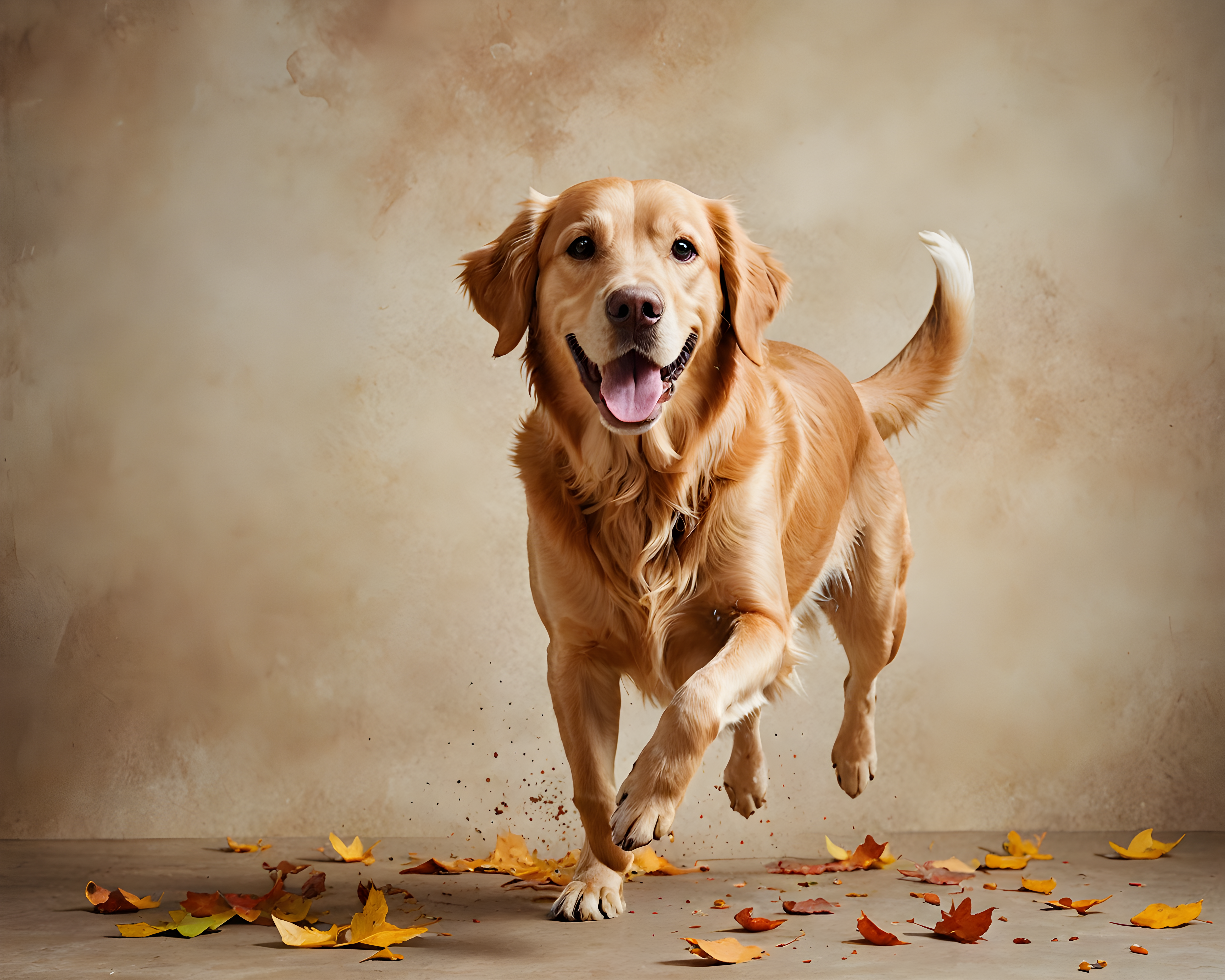 Thanksgiving Retriever — Watercolor (Aesthetic)