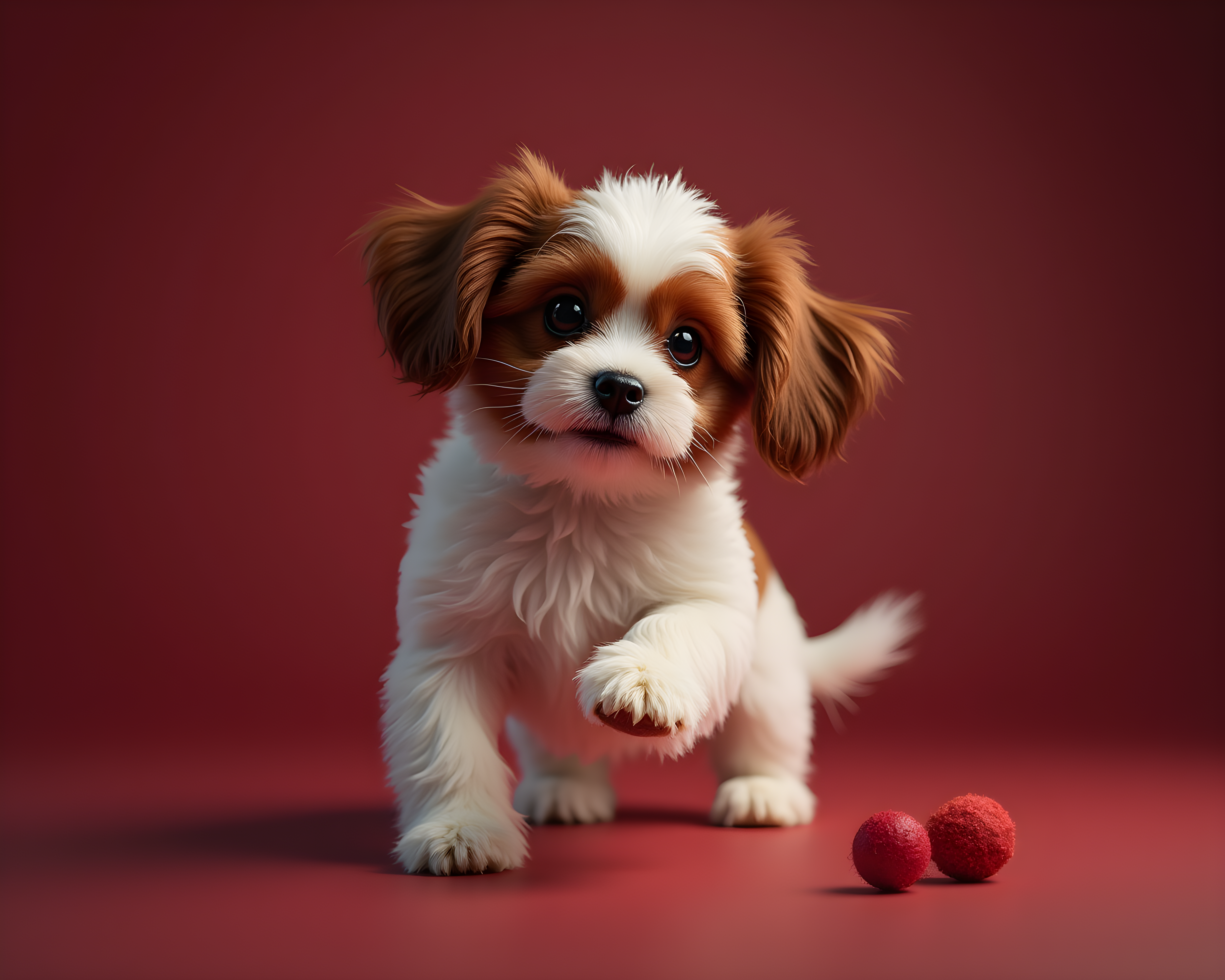 Valentine Cavalier — Hyper-Realistic (Playful)