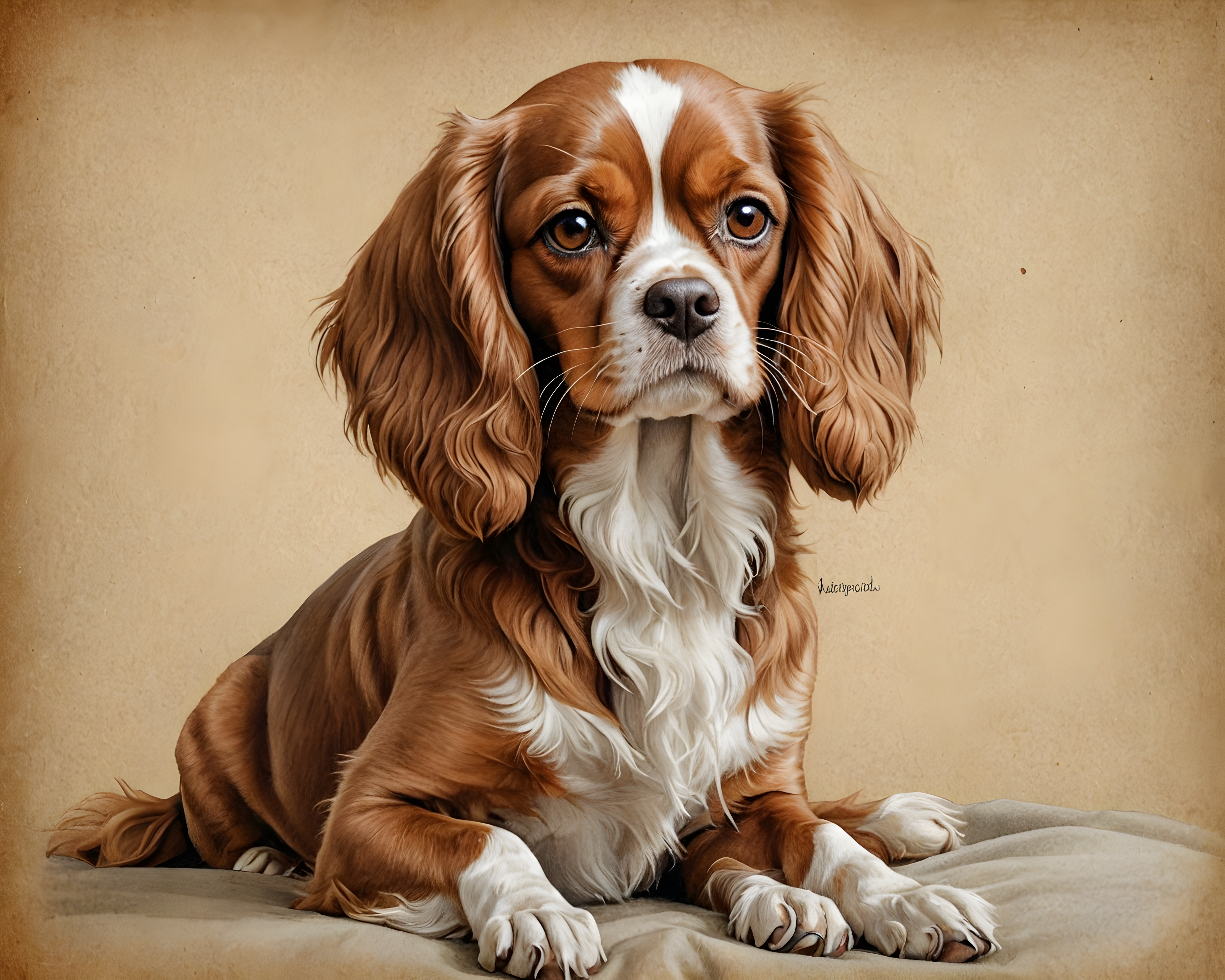 Valentine Cavalier — Pencil Sketch (Romantic)