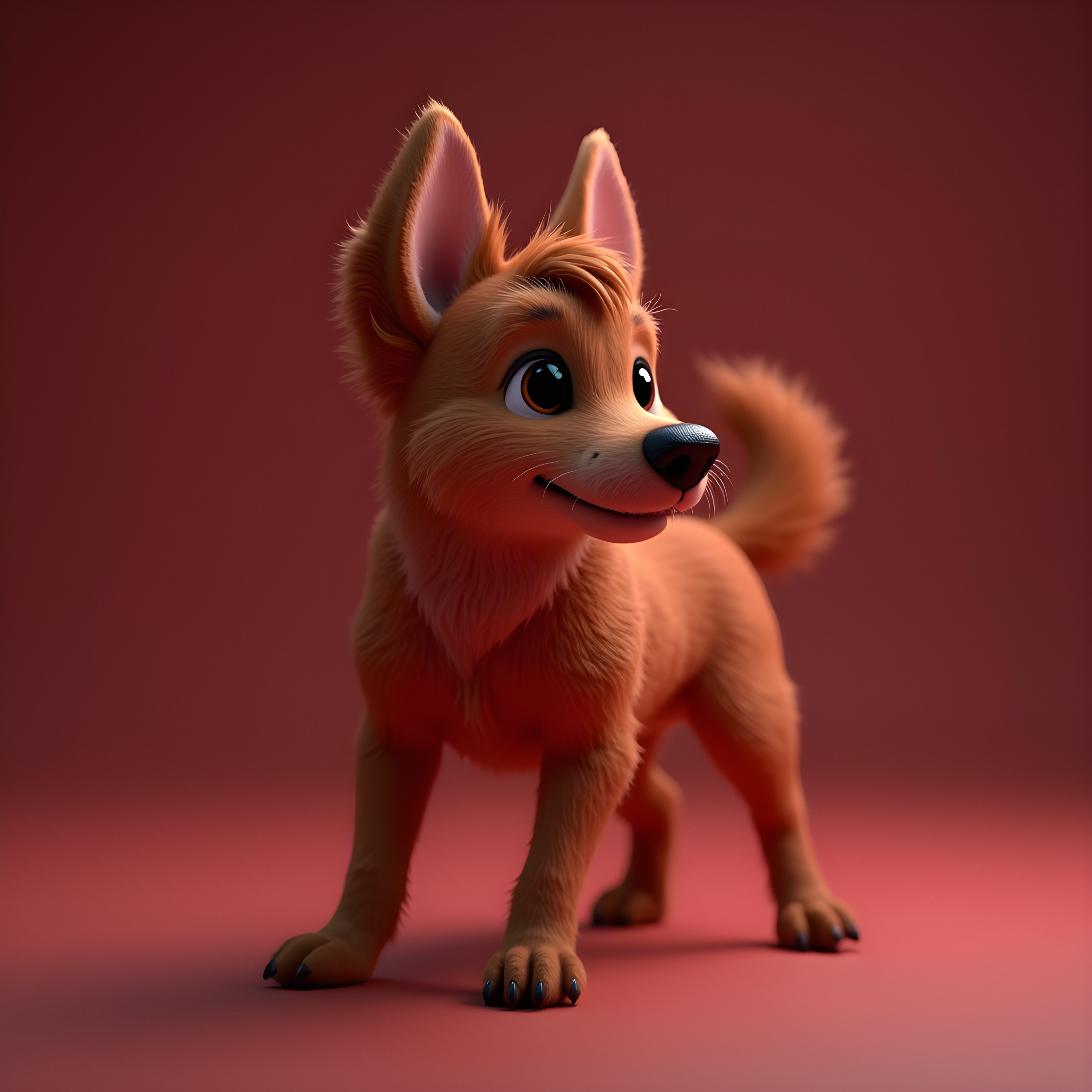 Valentine Cavalier — 3D Render (Aesthetic)