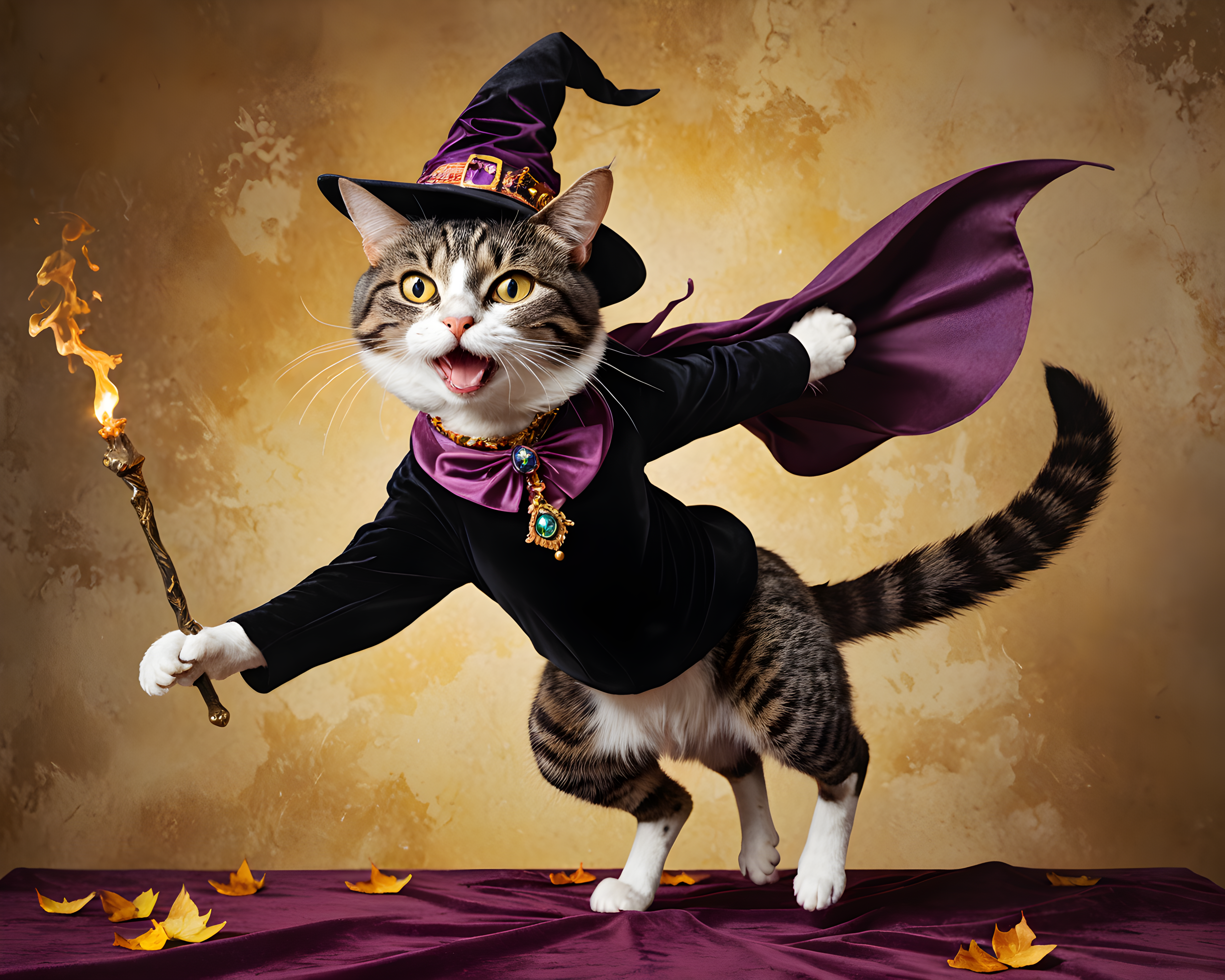 Witch Cat — Funny (Luxury)