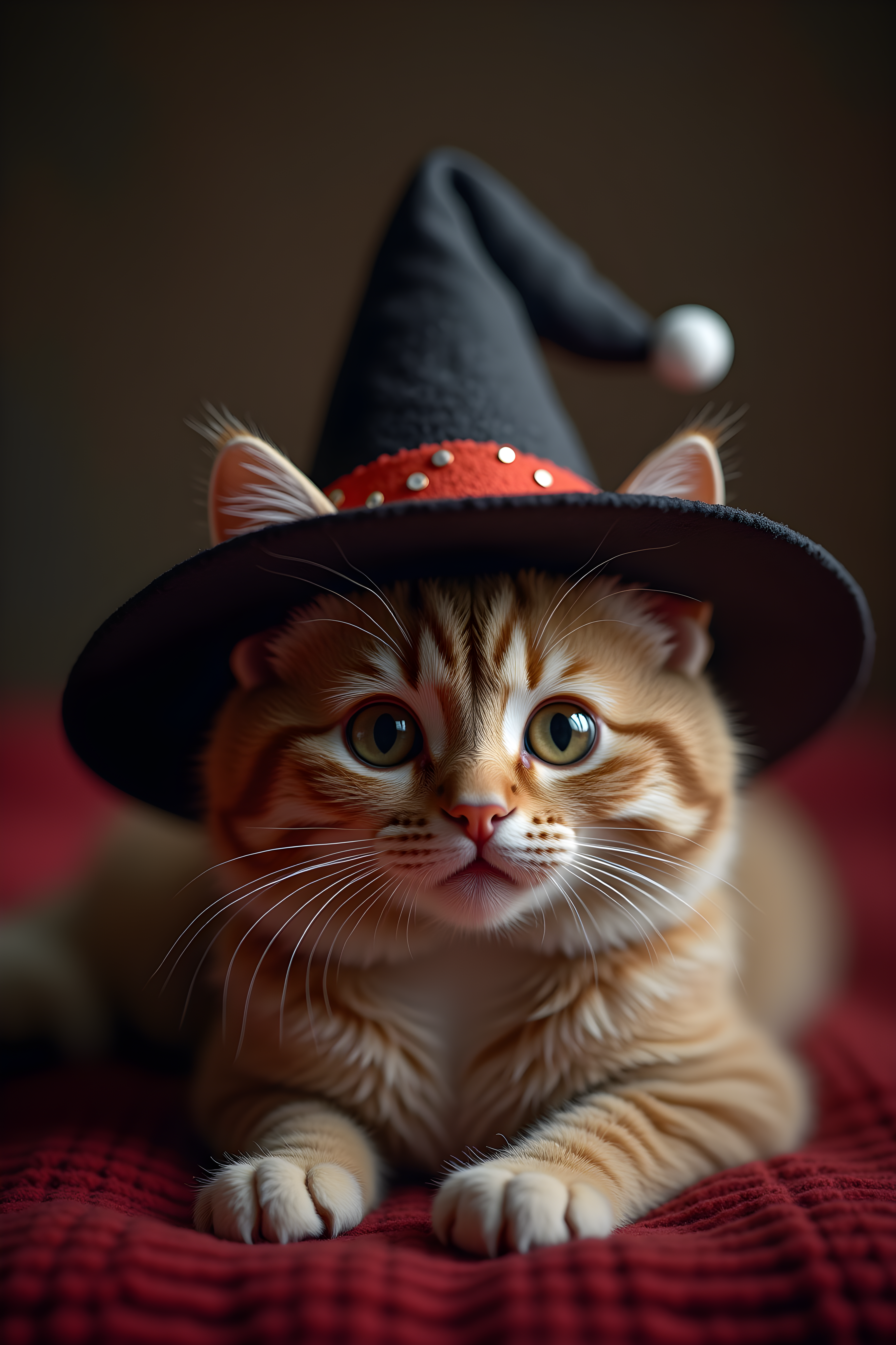 Witch Cat — Hyper-Realistic (Cute)