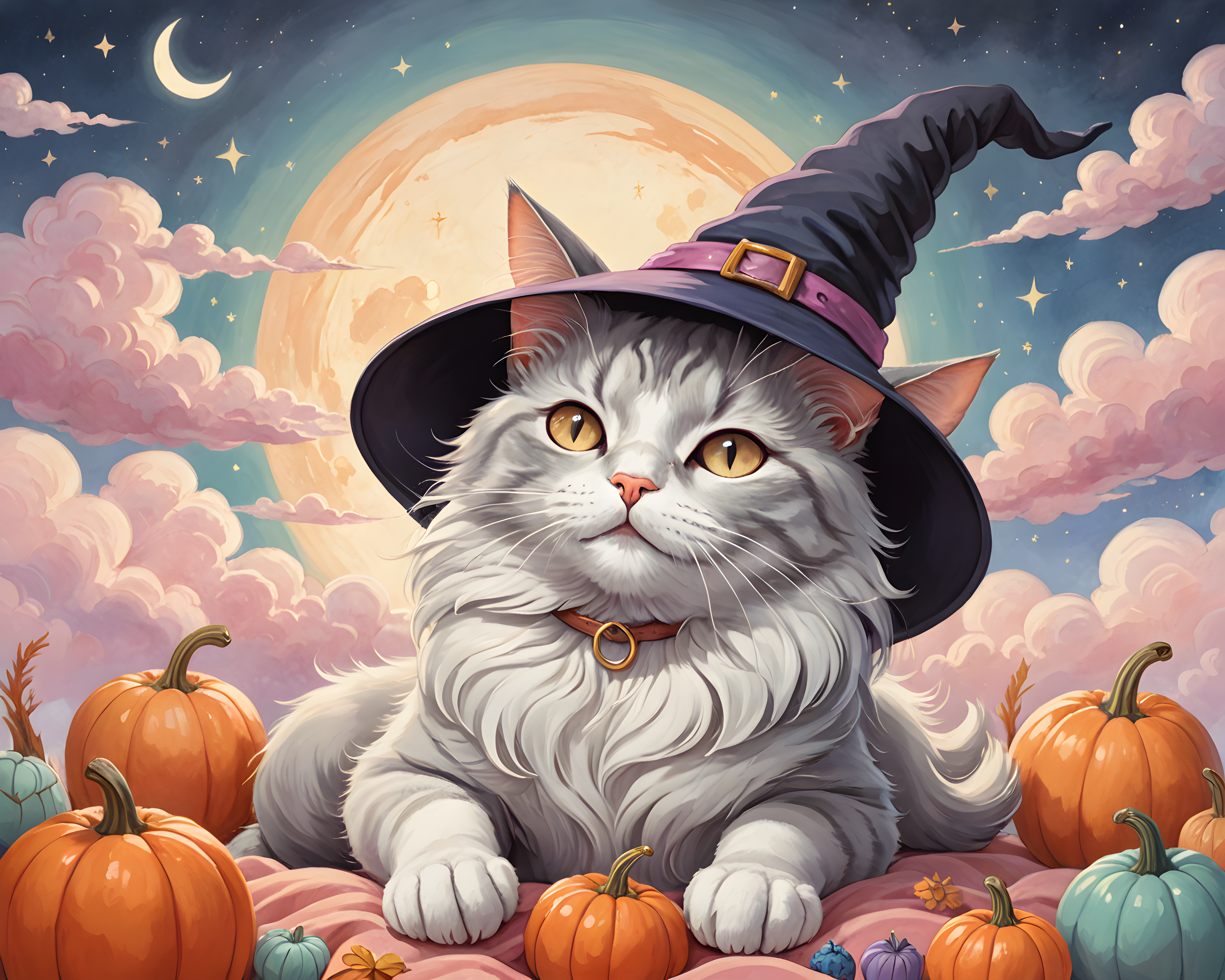 Witch Cat — Nursery (Happy)