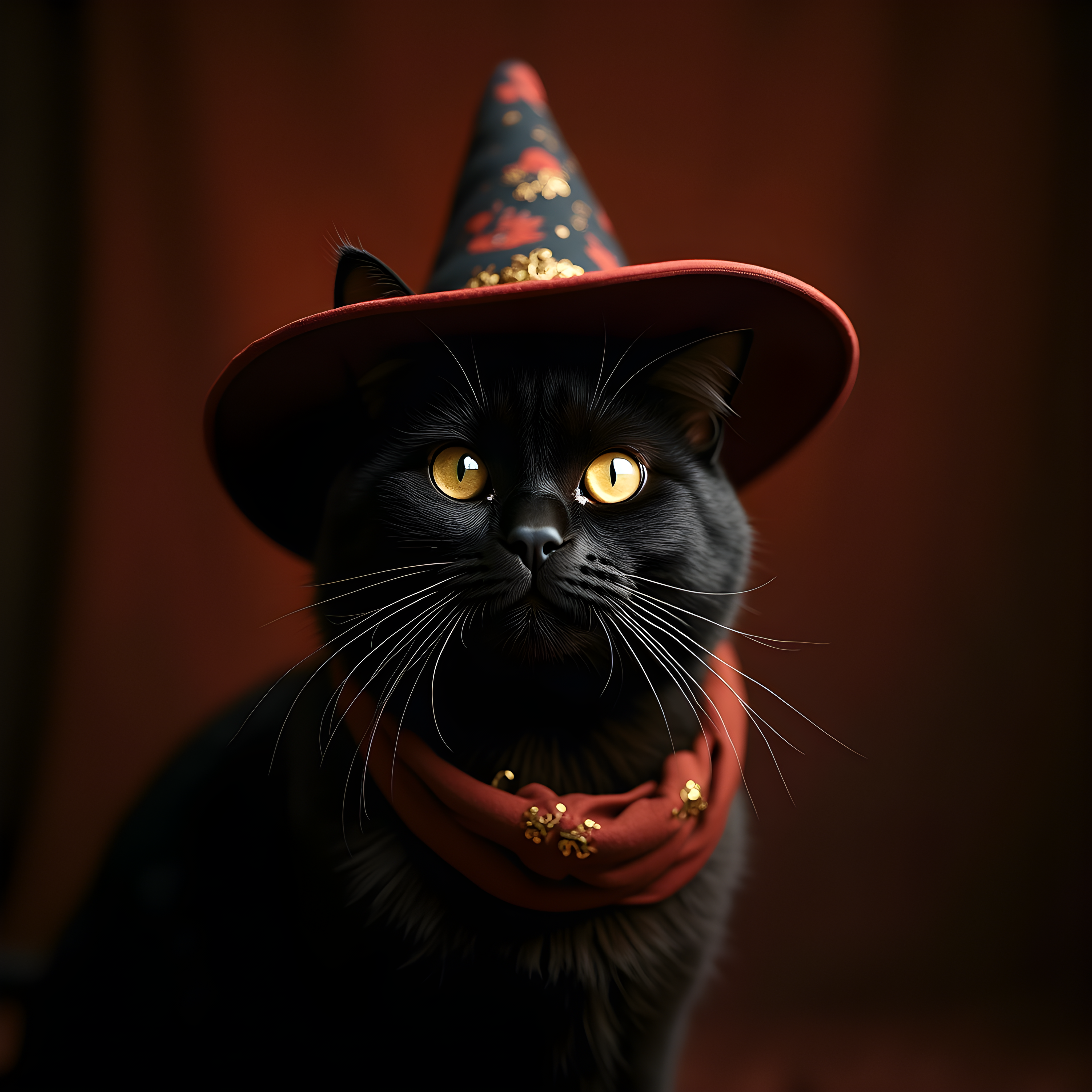 Witch Cat — Realistic (Luxury)
