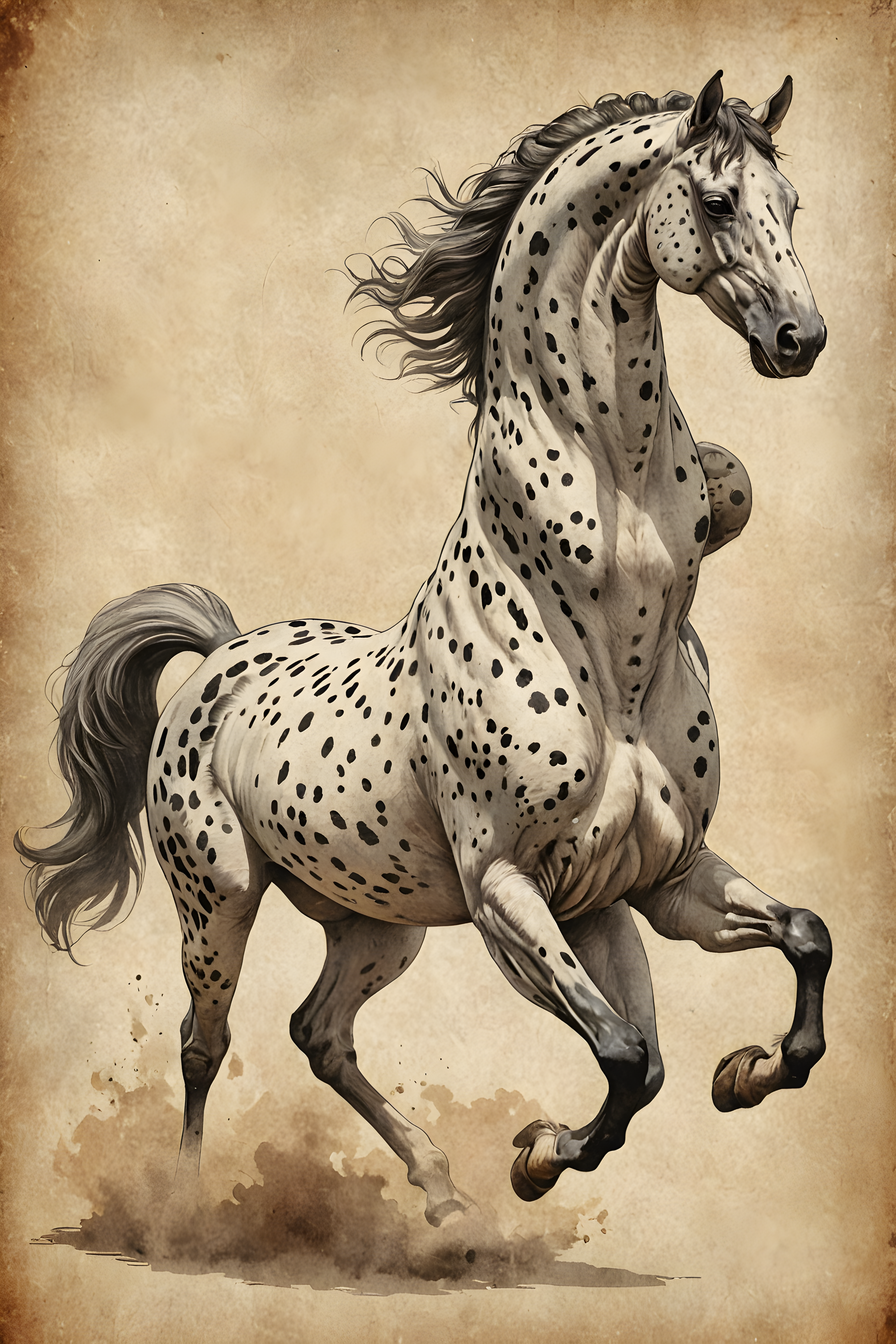 Appaloosa — Vintage Poster (Sleepy)