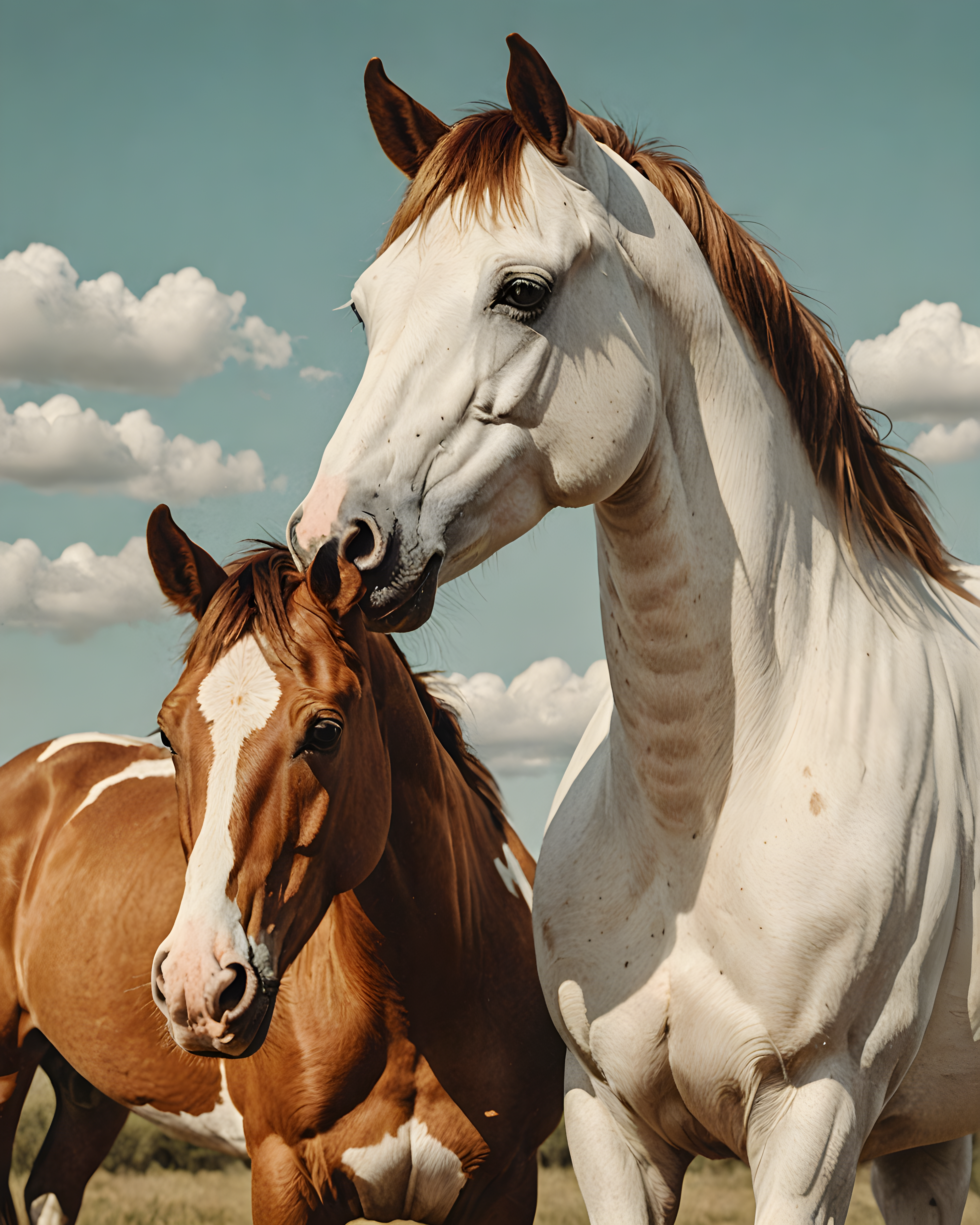 Paint Horse — Retro (Aesthetic)