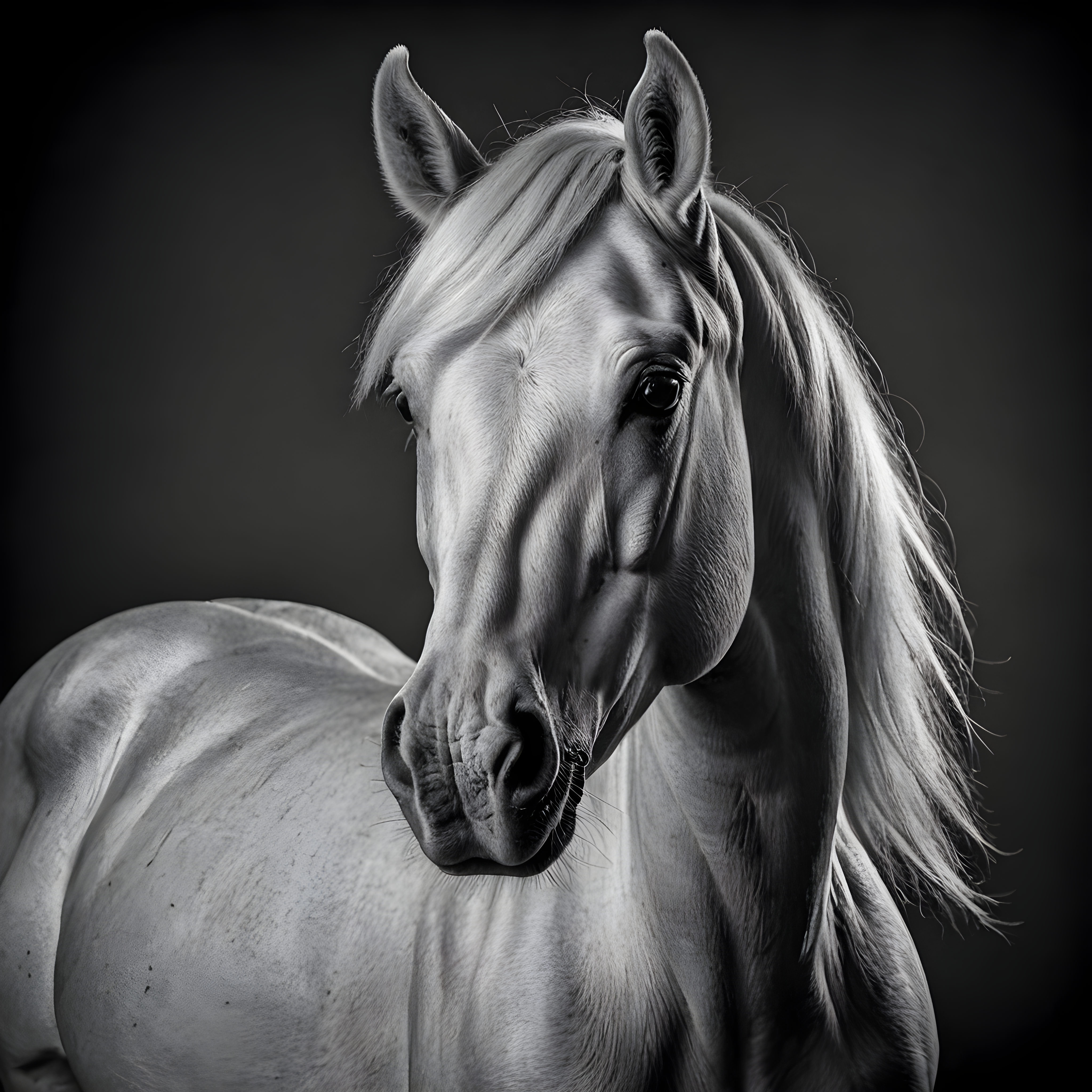 Palomino — Black & White (Funny)