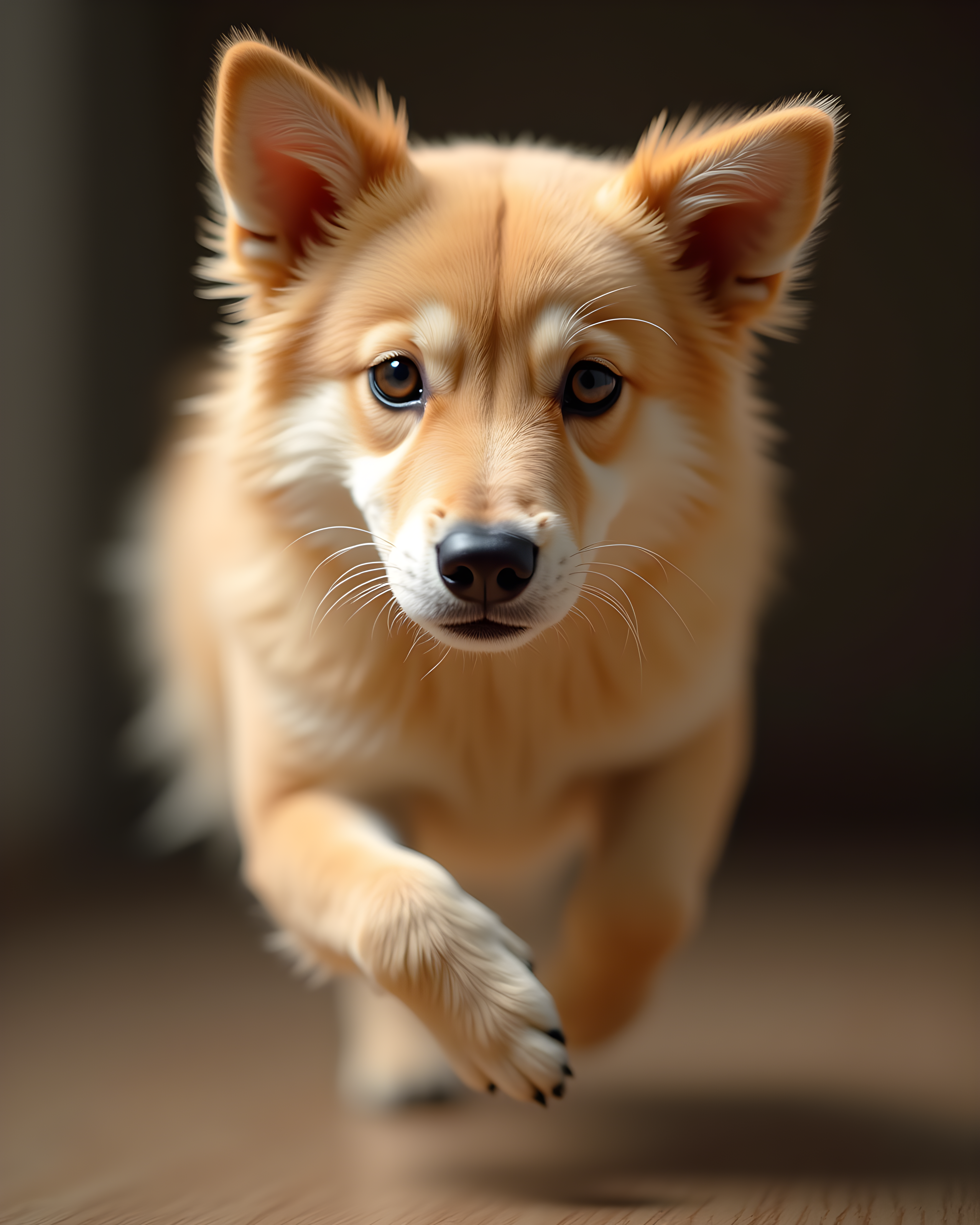 Palomino — Hyper-Realistic (Emotional) — Wall Art (Printable) — Portrait 4×5