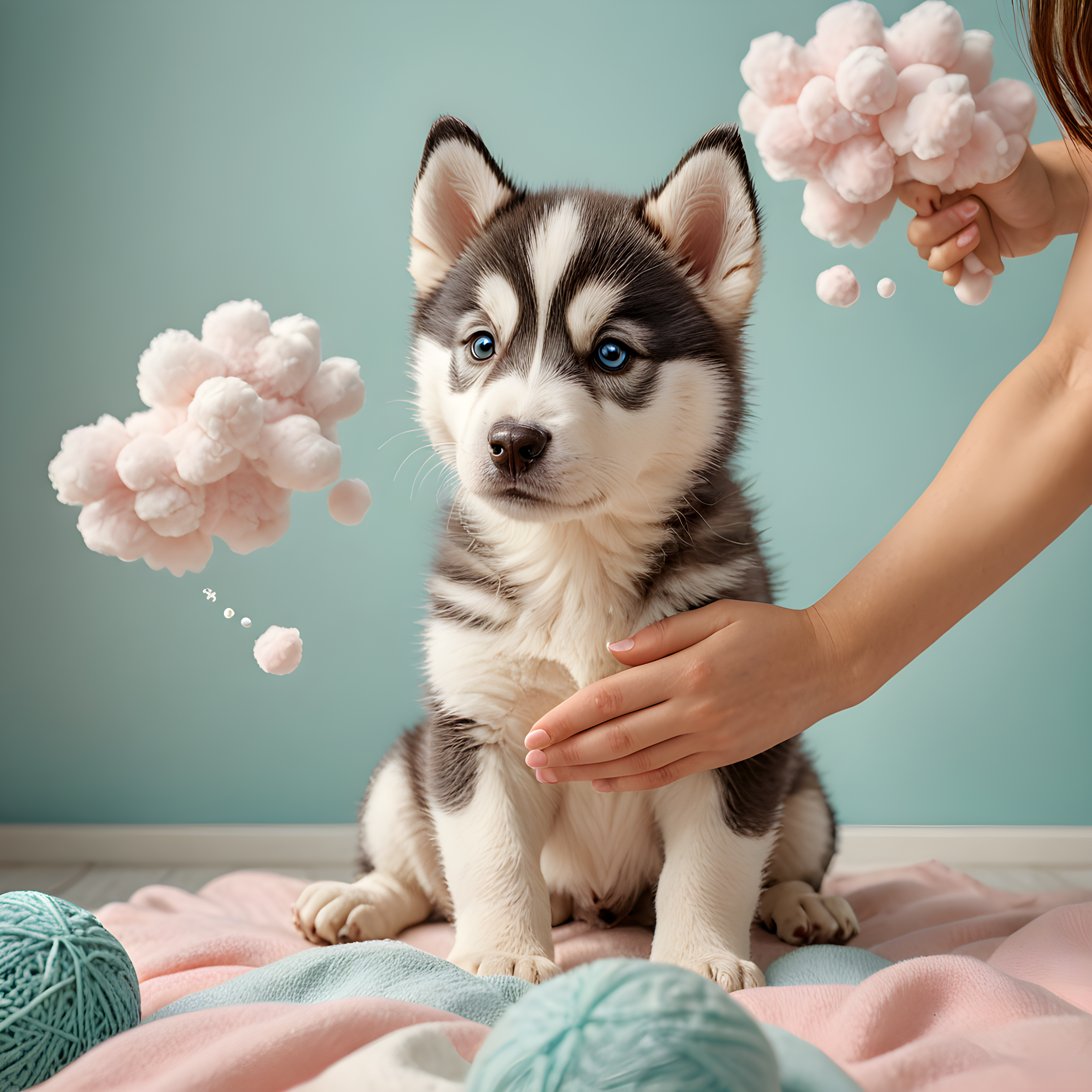 Baby Husky — Nursery (Playful)