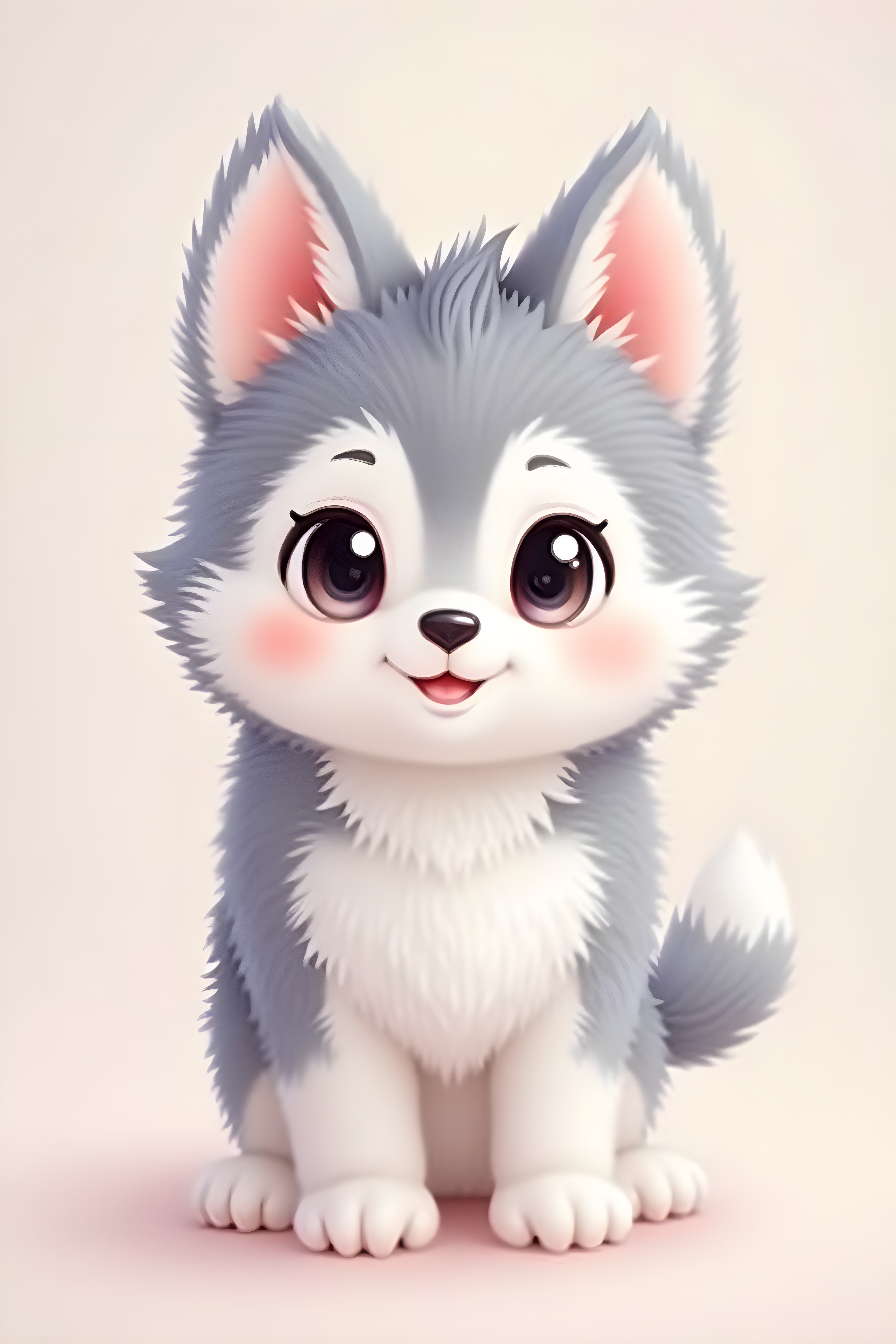 Baby Husky — Realistic (Cute)