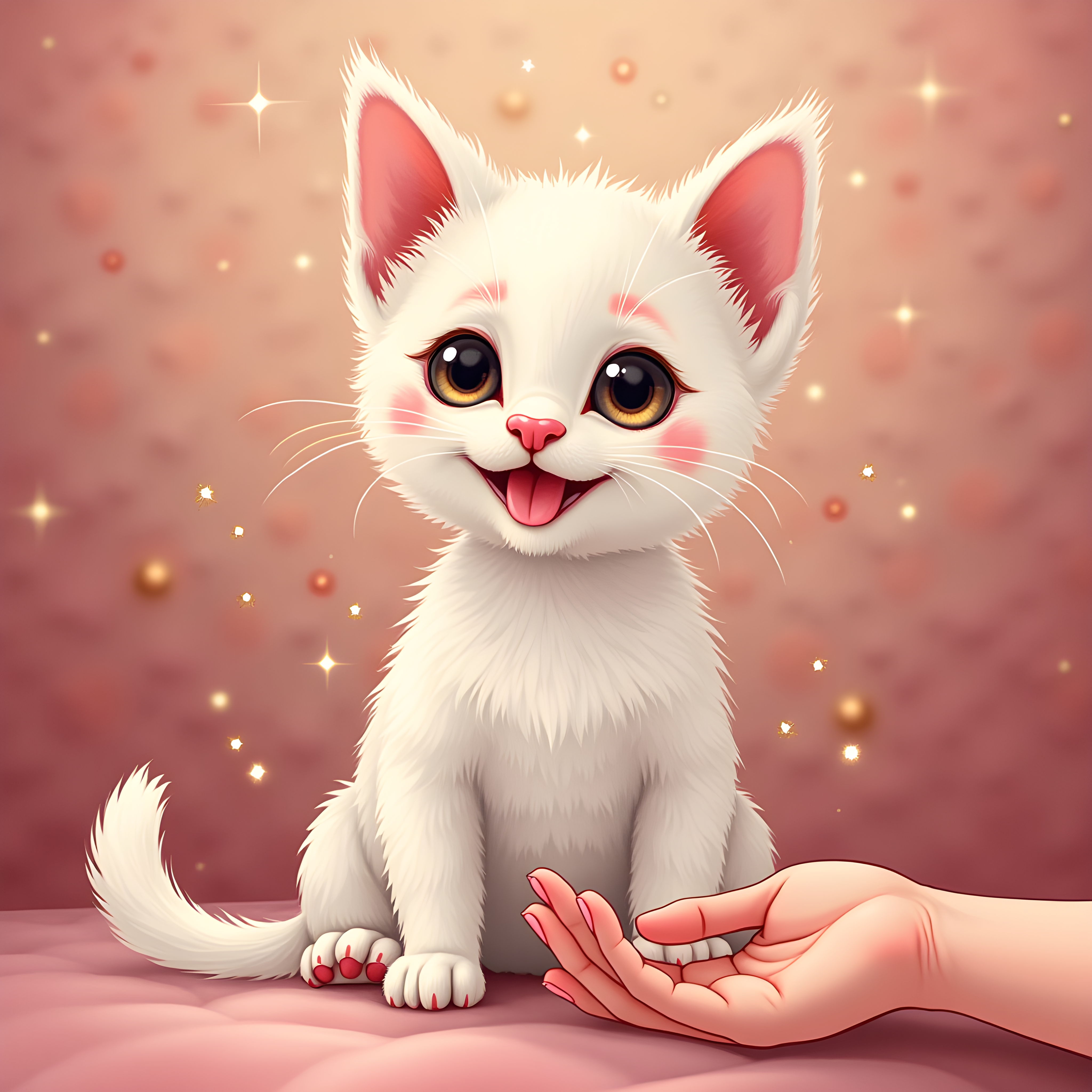 Cute Kitten — Luxury (Funny)