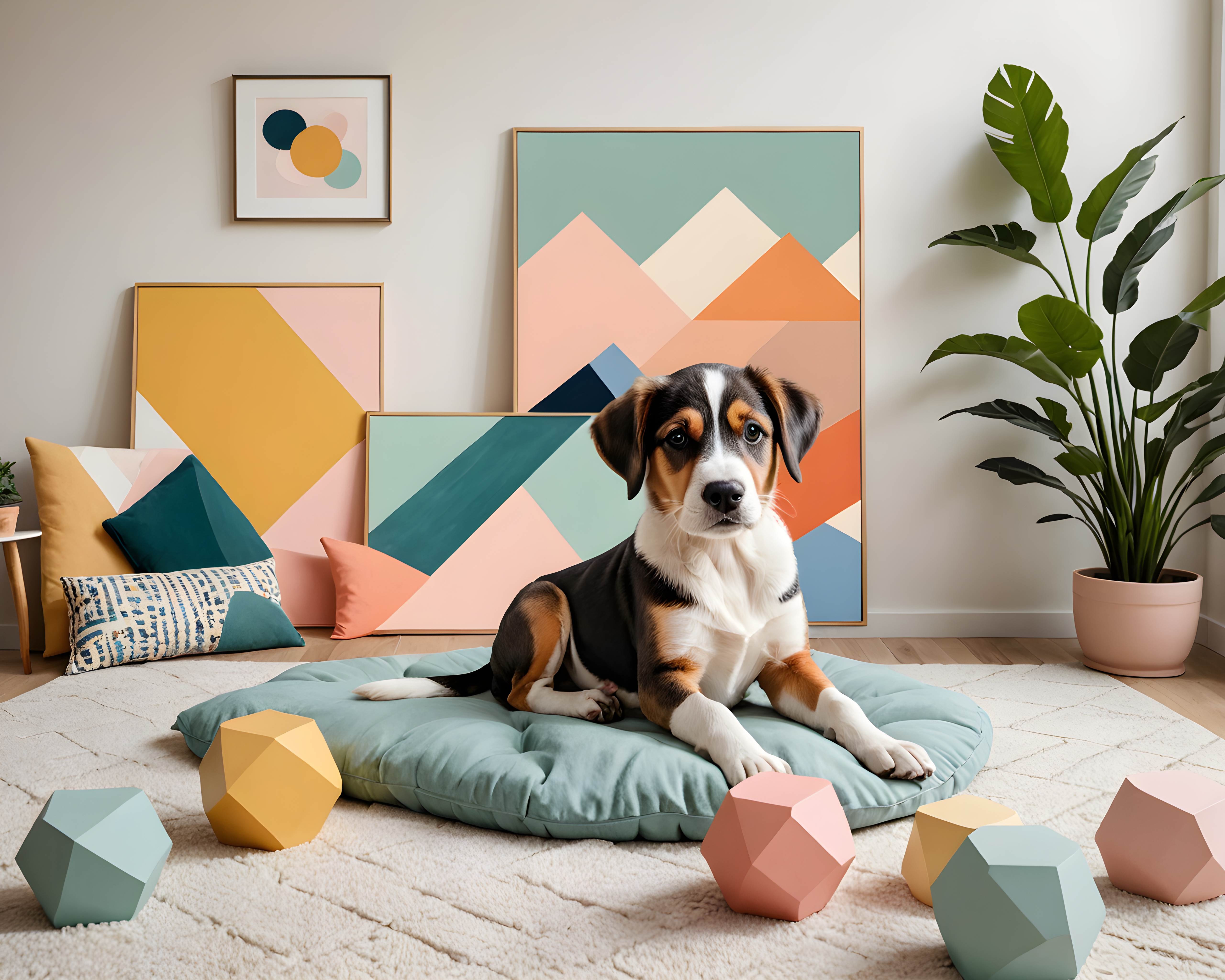 Cute Puppy — Abstract (Aesthetic)
