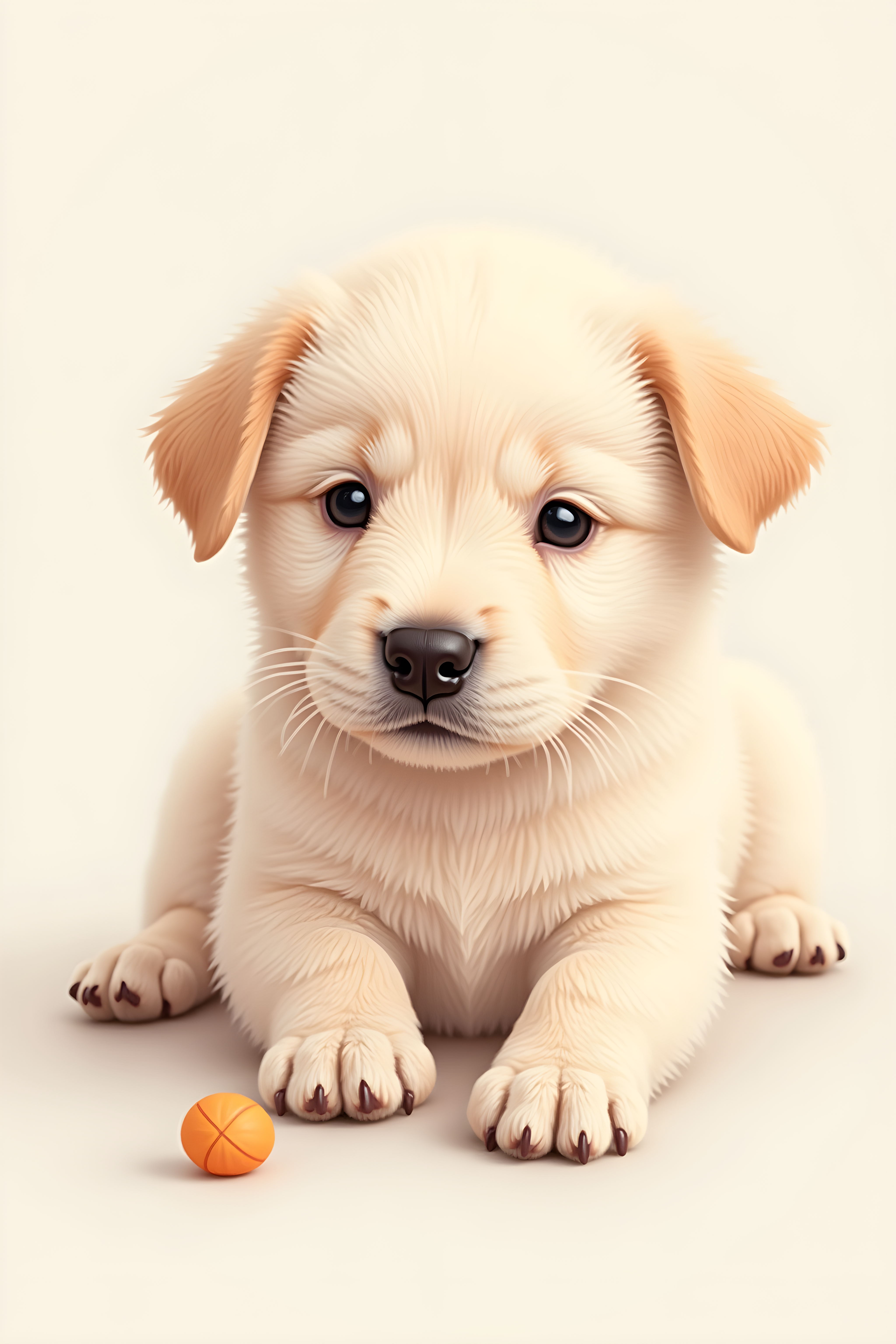 Cute Puppy — Realistic (Playful)