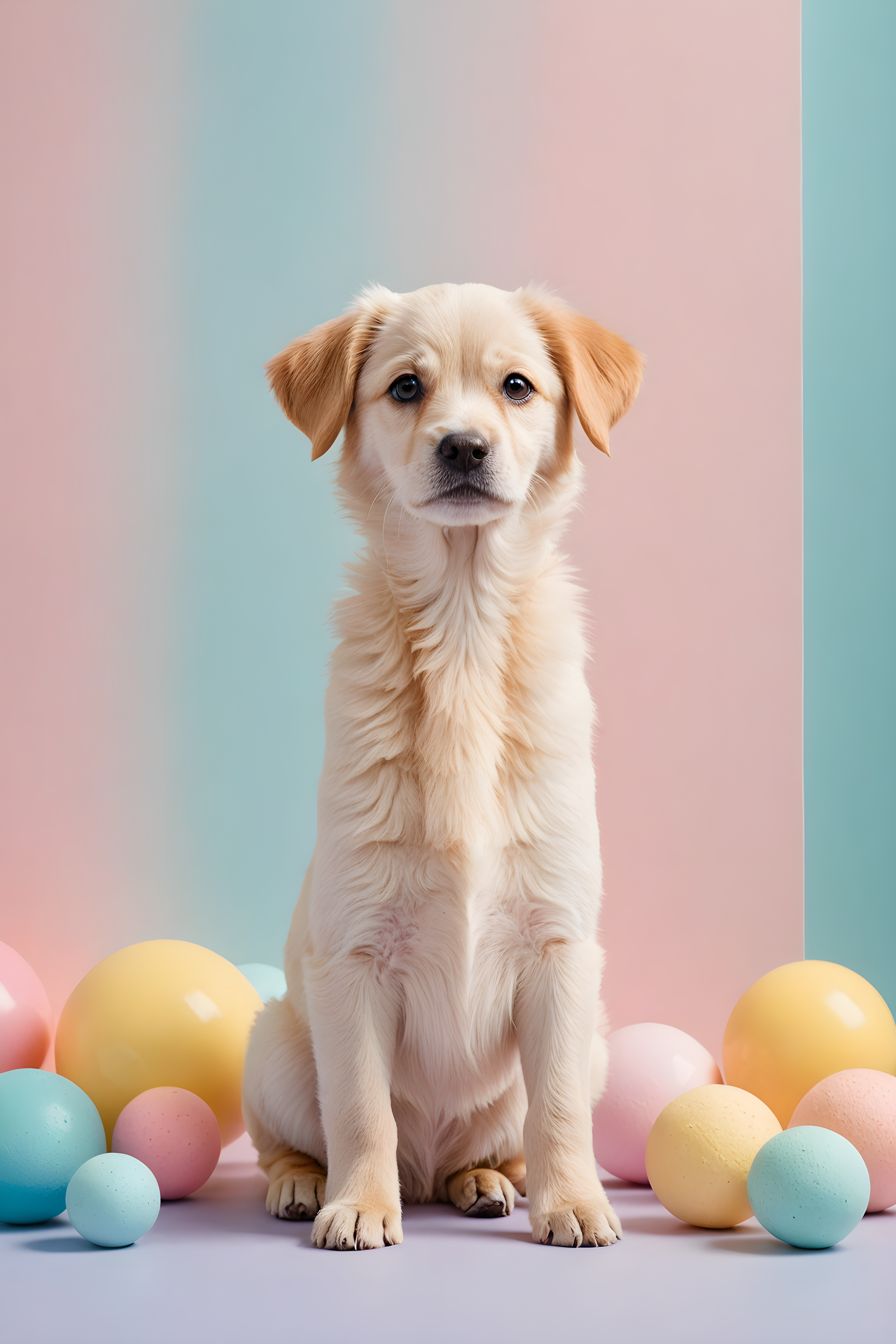 Pastel Puppy — Modern Aesthetic (Fantasy)