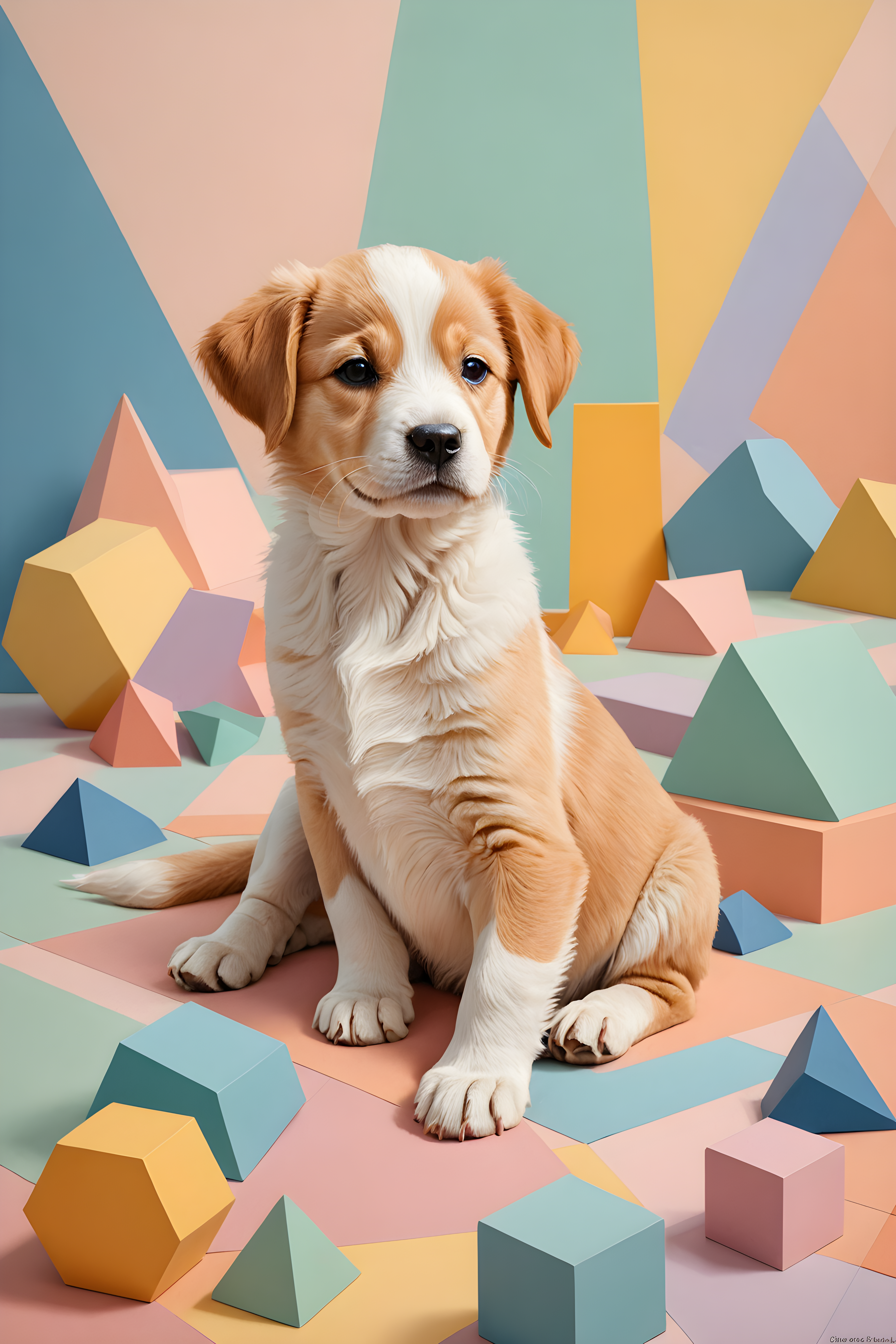 Sleepy Puppy — Abstract (Fantasy)