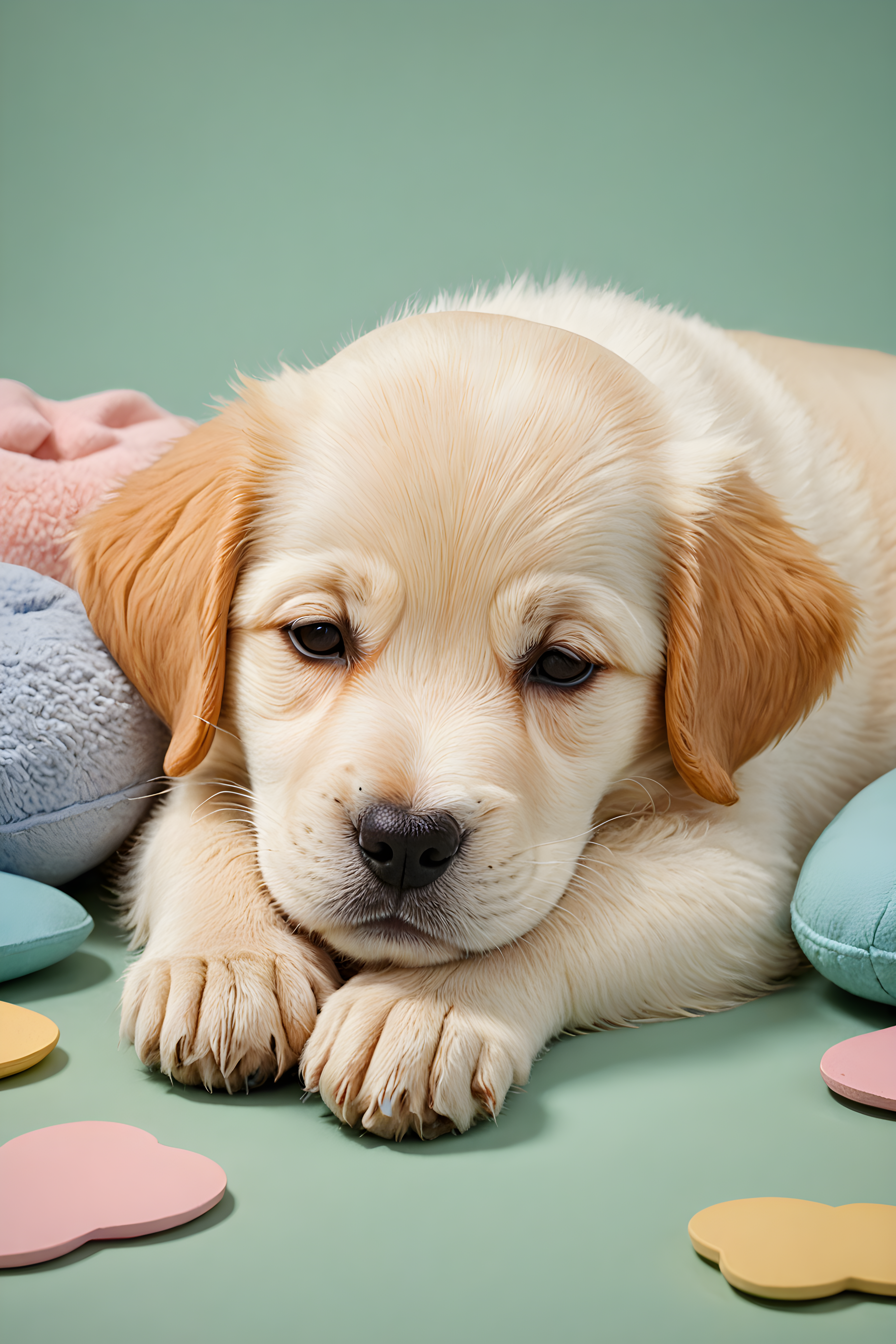 Sleepy Puppy — Retro (Funny)