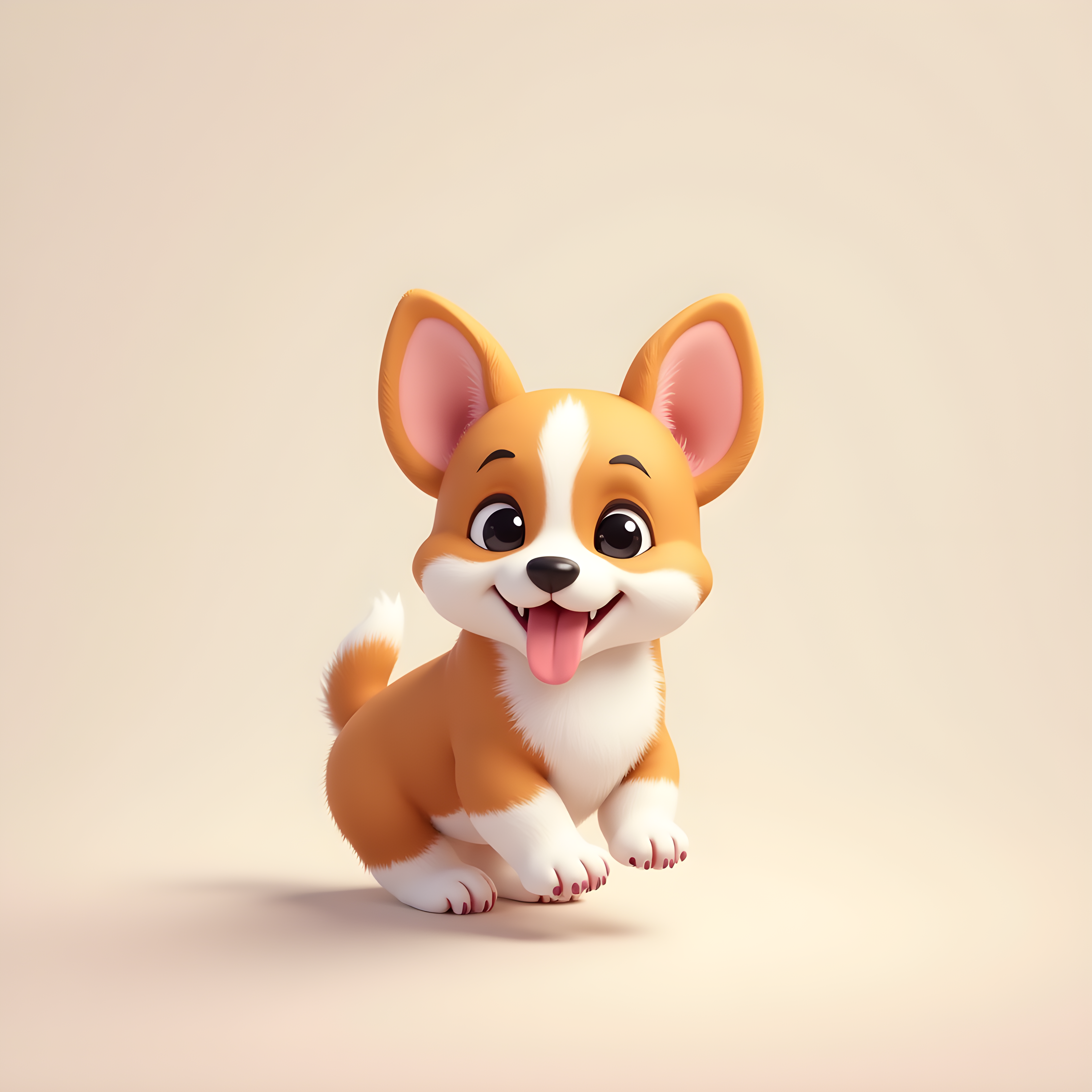 Tiny Corgi Pup — Hyper-Realistic (Motivational)