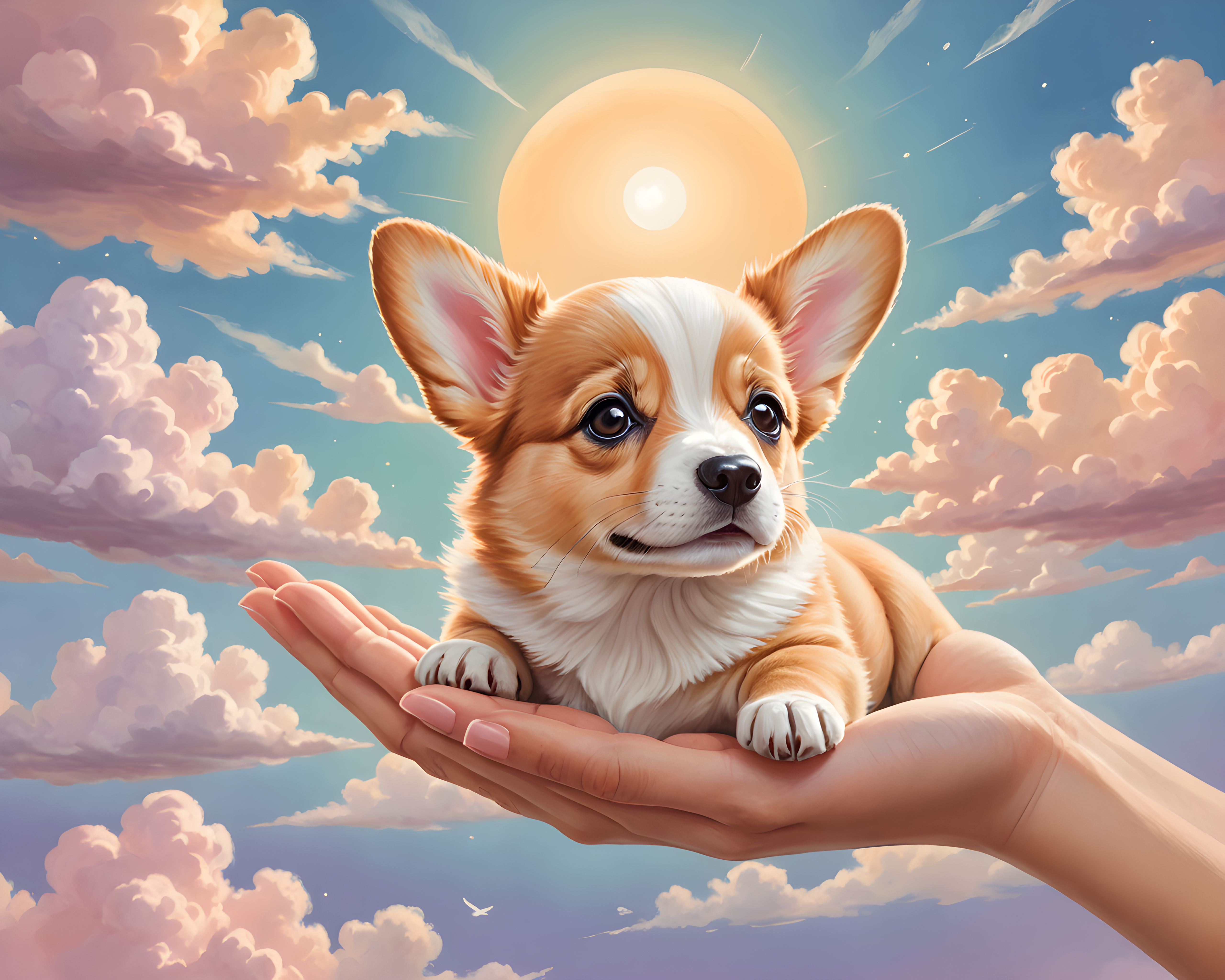 Tiny Corgi Pup — Nursery (Fantasy)