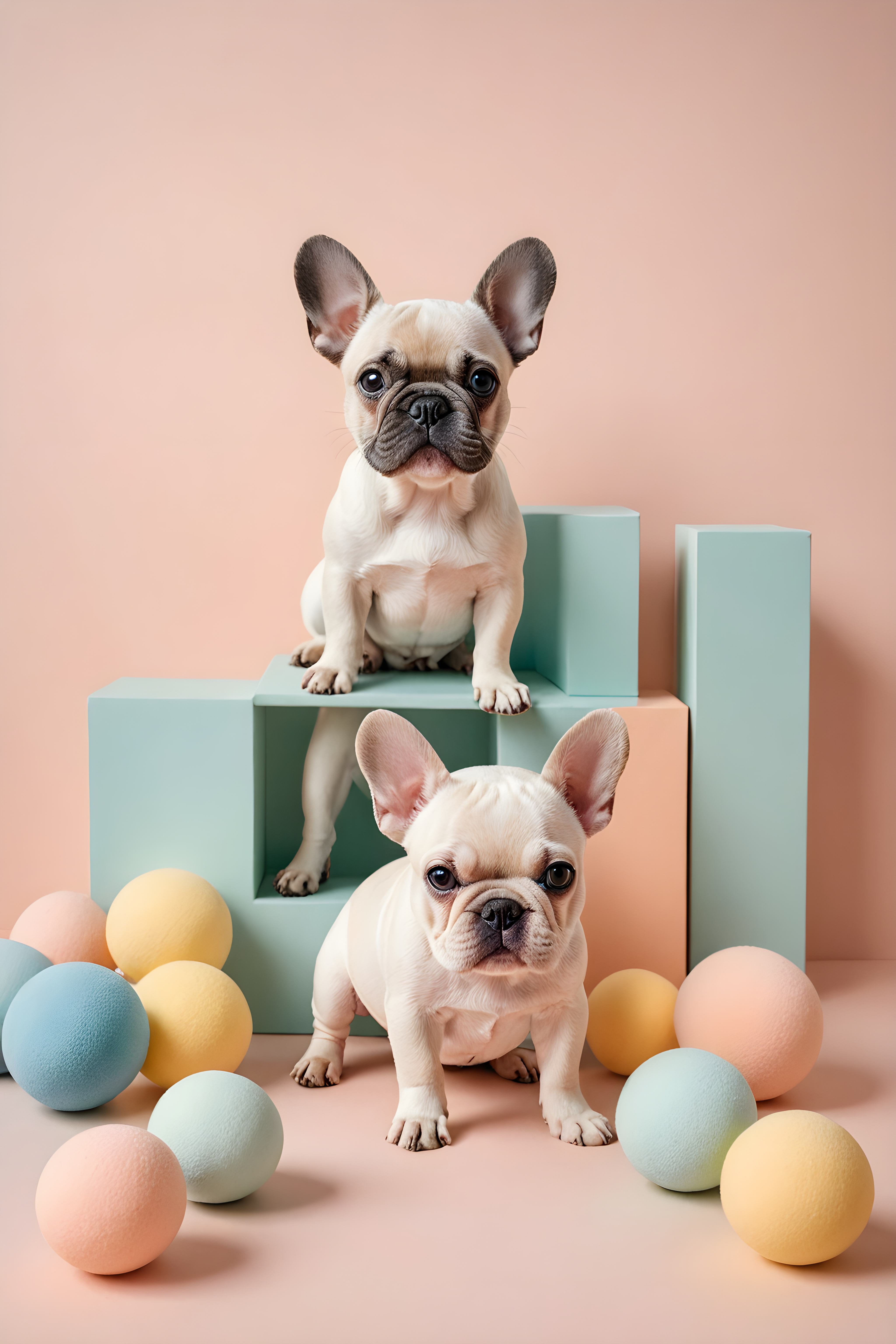 Tiny French Bulldog — Modern Aesthetic (Aesthetic)