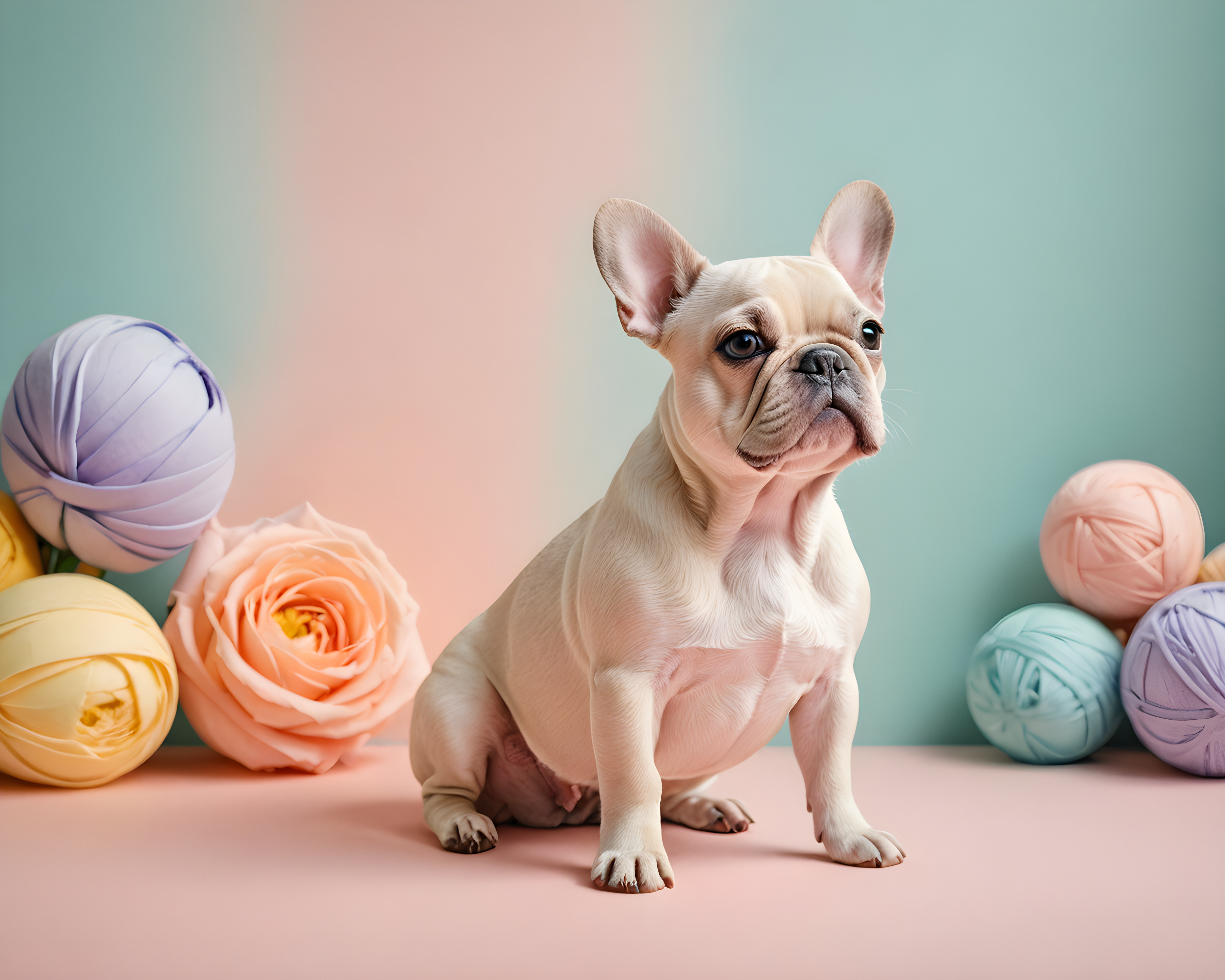 Tiny French Bulldog — Modern Aesthetic (Fantasy)