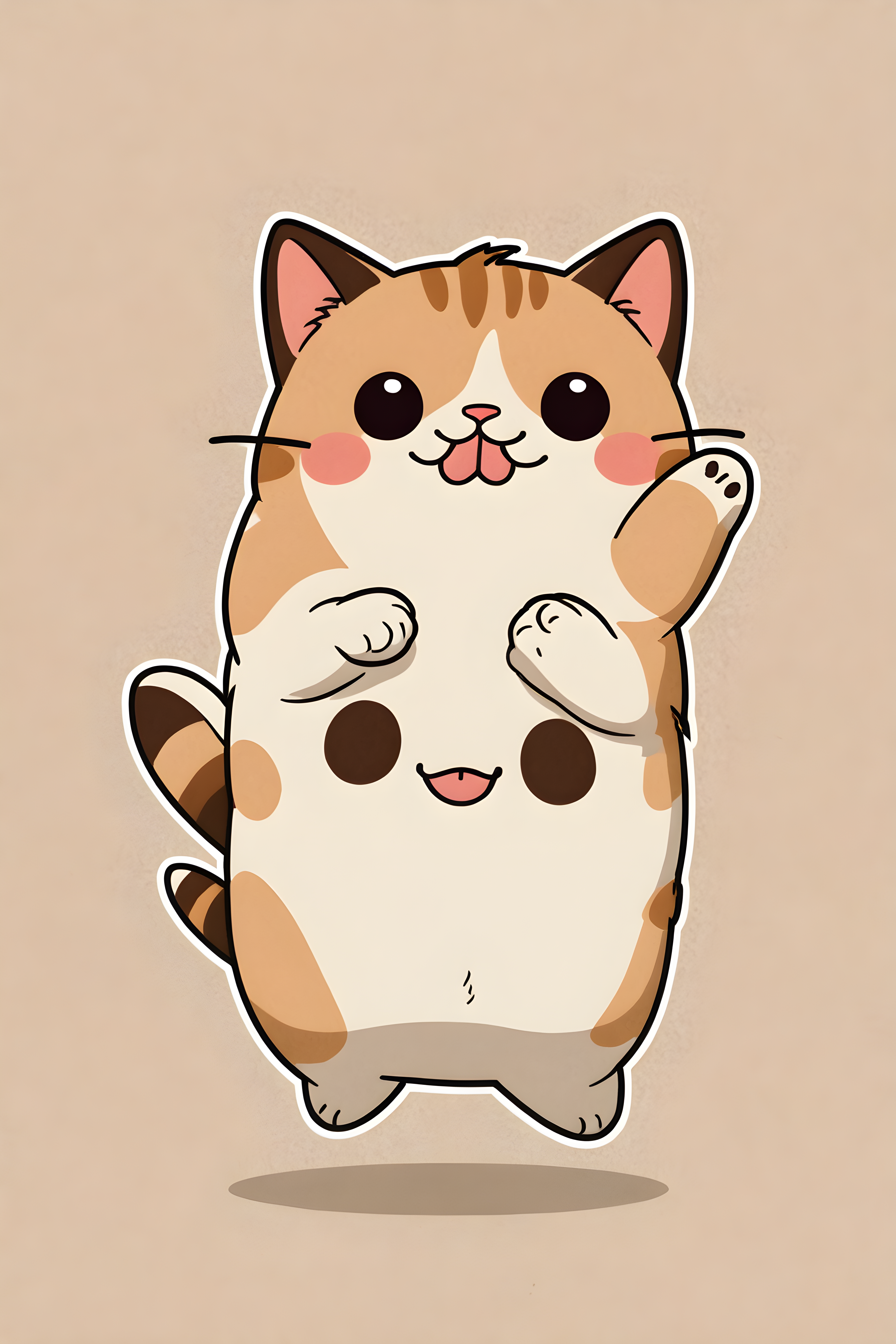 Bongo Cat — Cartoon / Kawaii (Emotional)