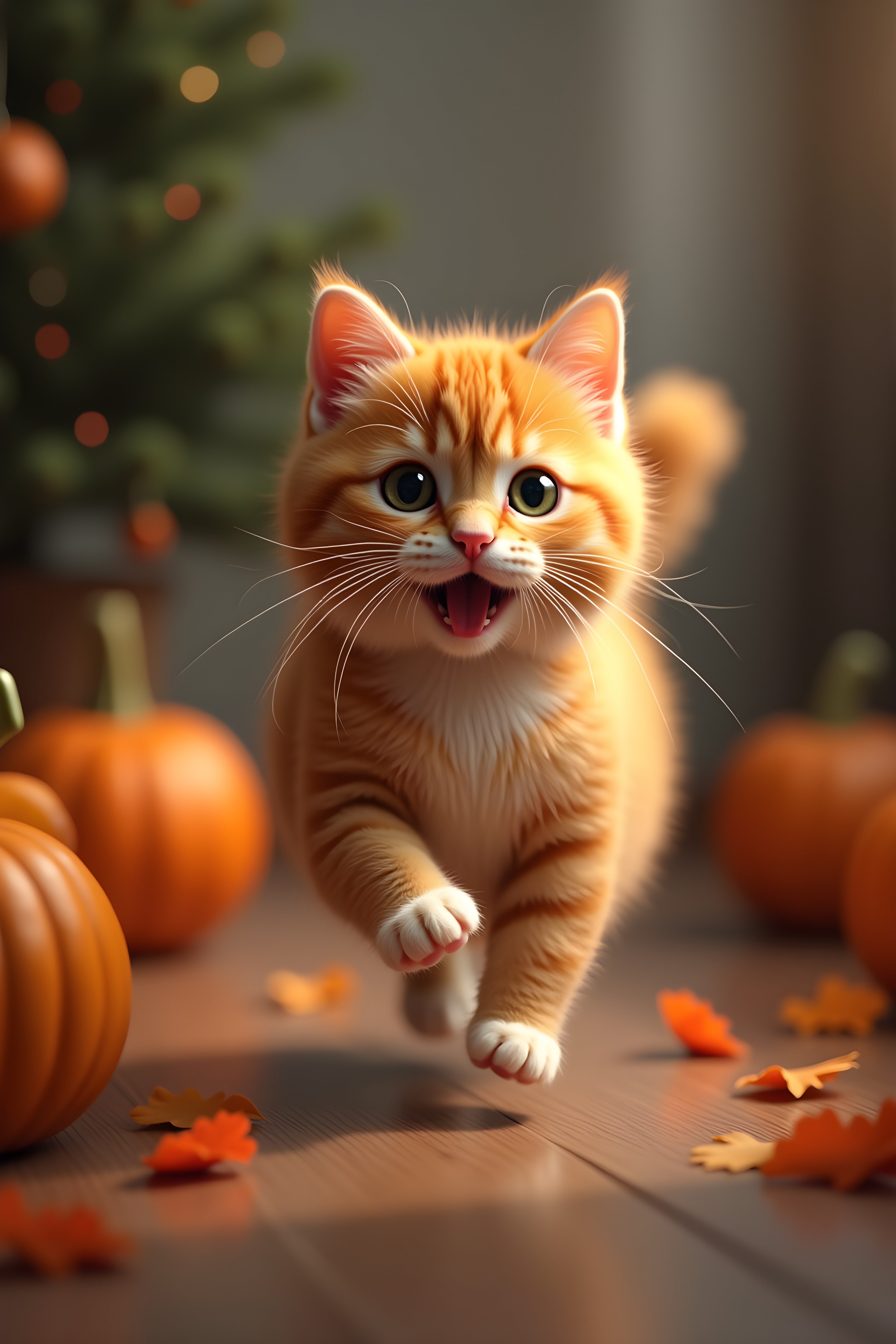 Bongo Cat — Hyper-Realistic (Seasonal)