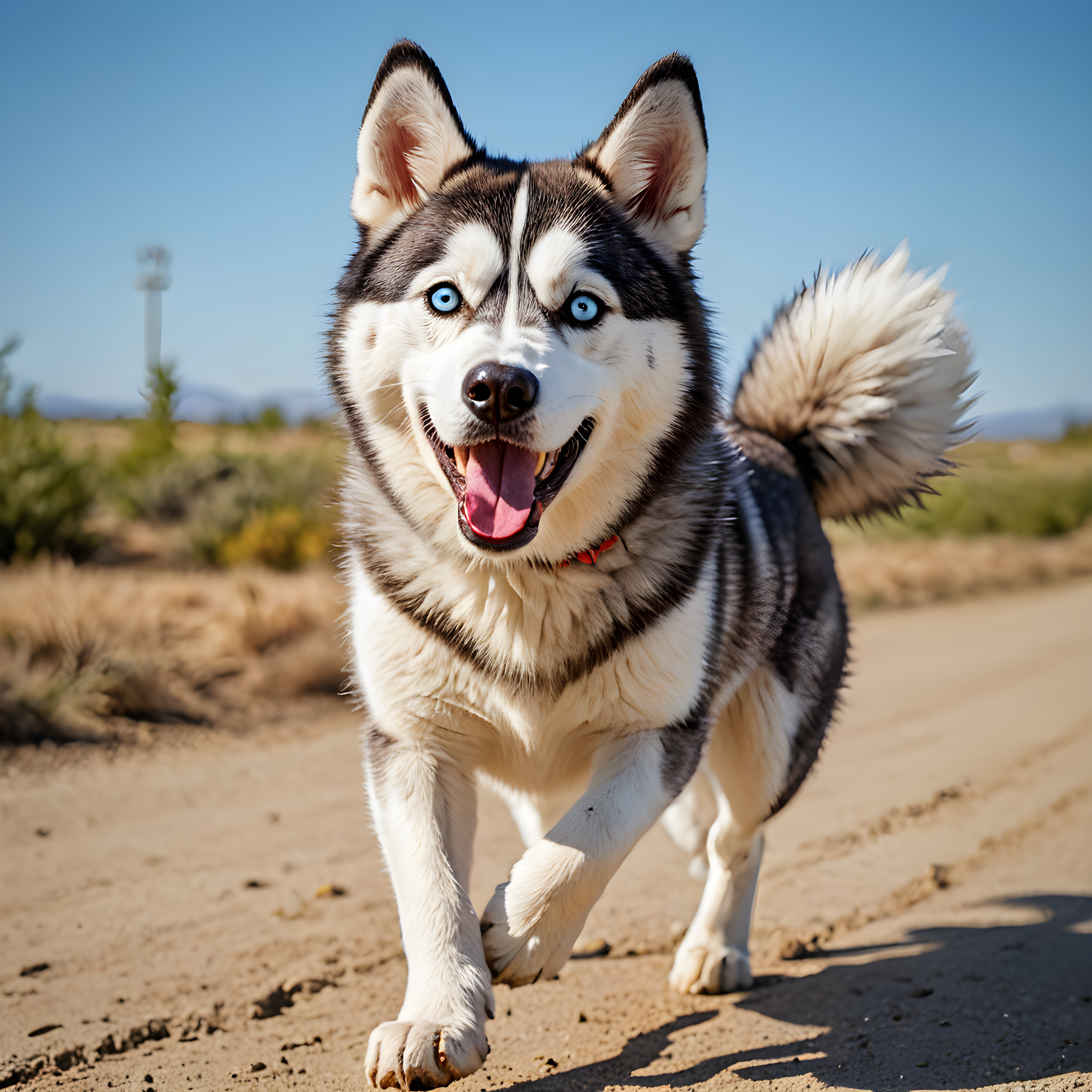 Derpy Husky — Funny (Energetic)