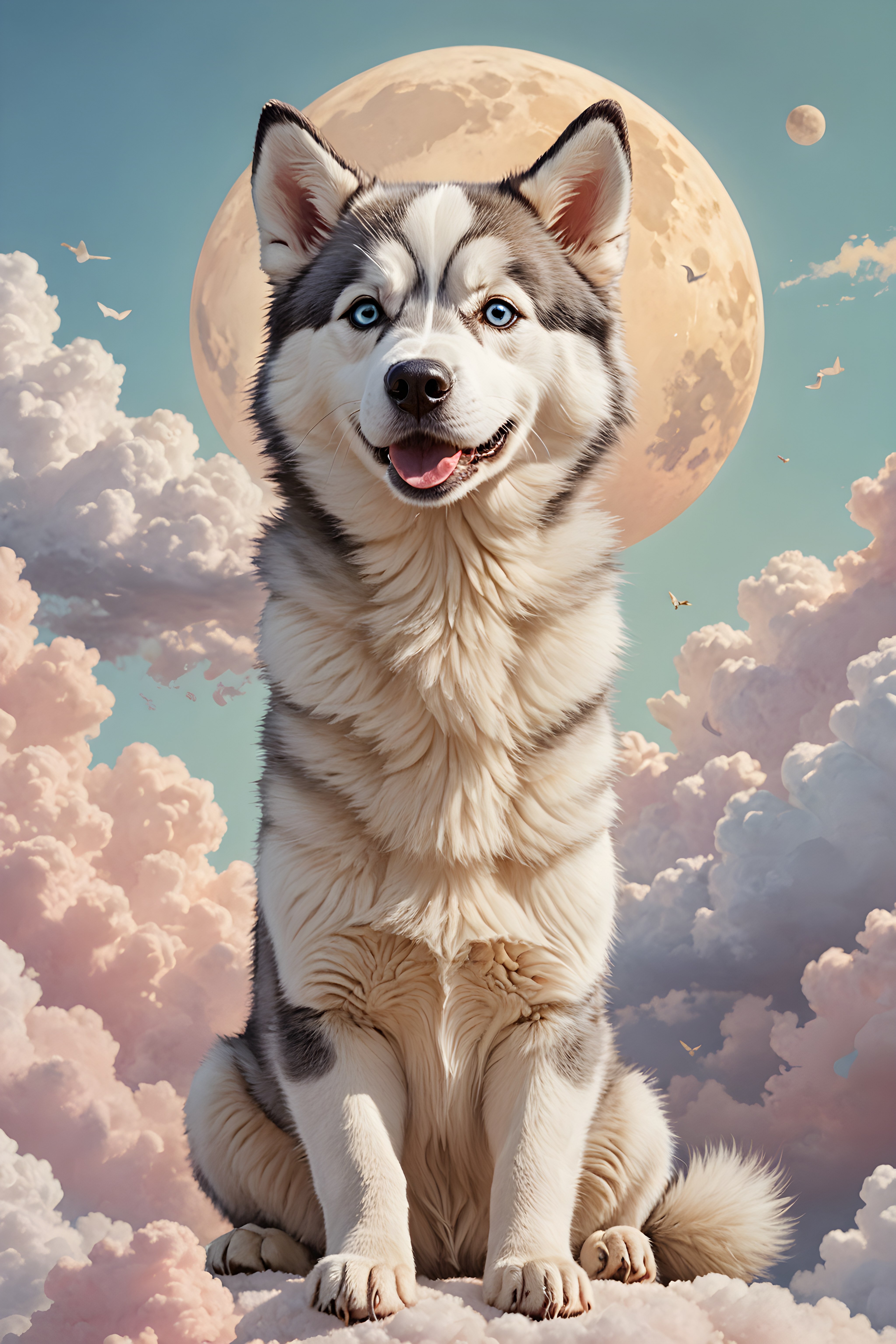 Derpy Husky — Nursery (Motivational)