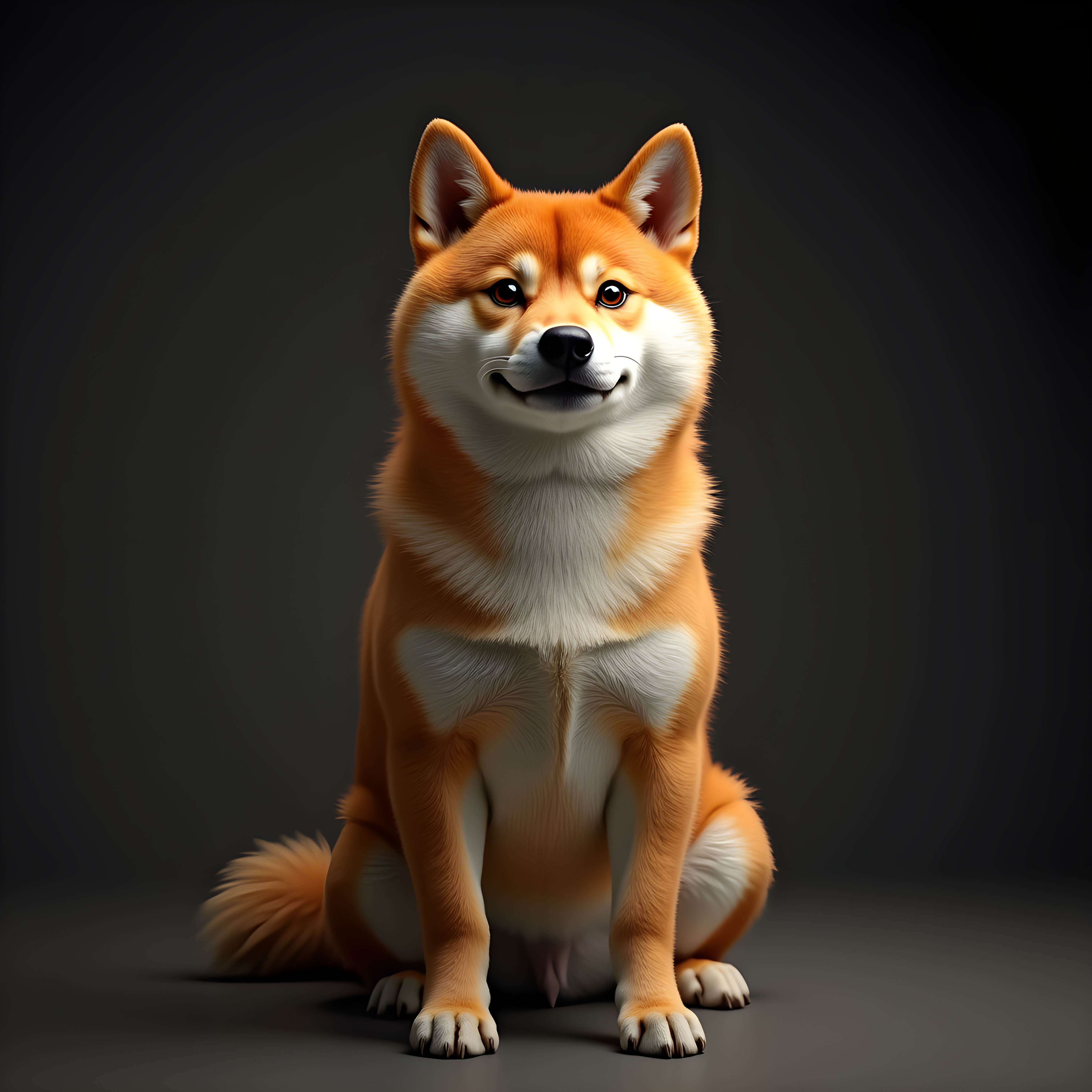Doge Shiba — Hyper-Realistic (Motivational)