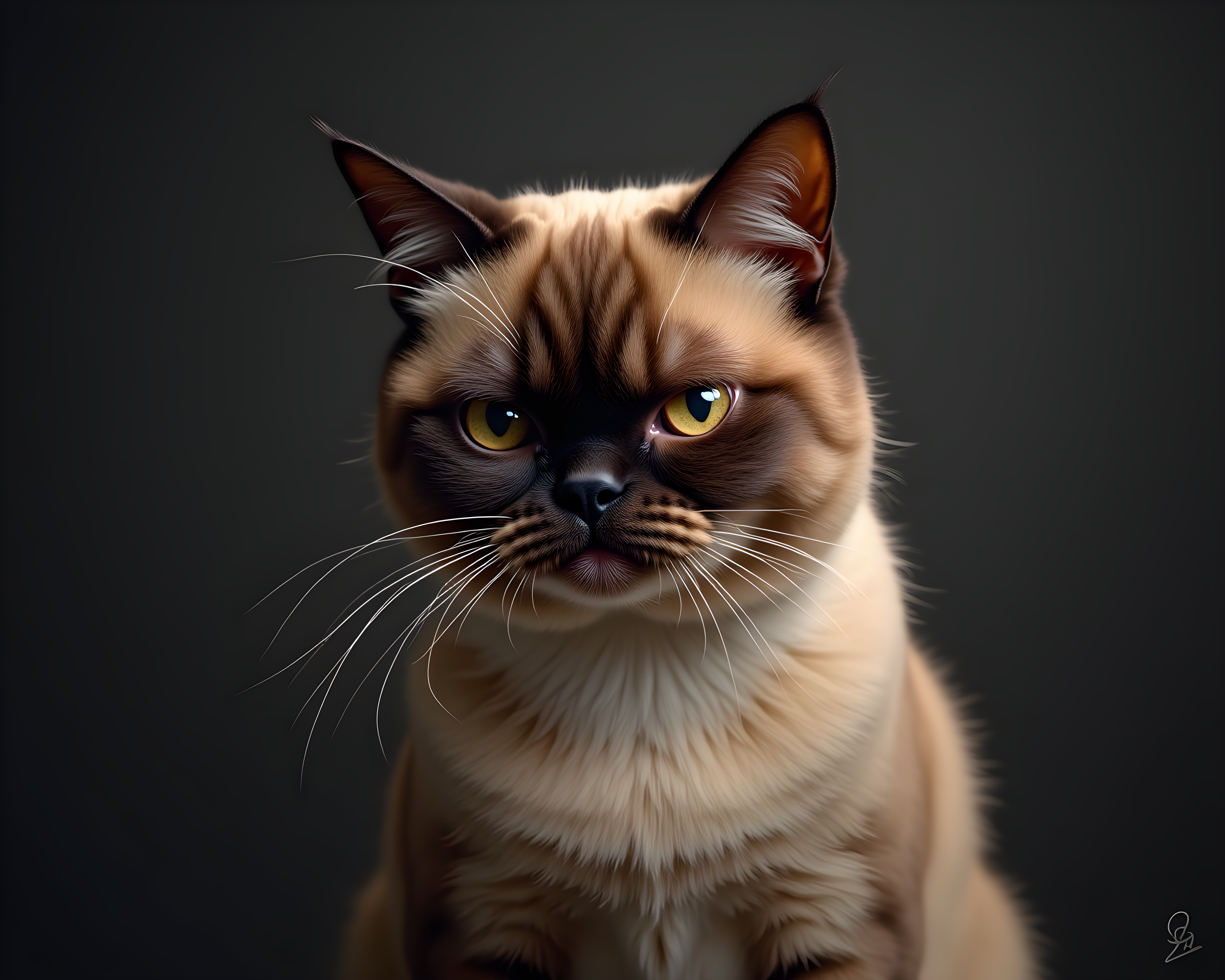 Grumpy Cat — Hyper-Realistic (Aesthetic)