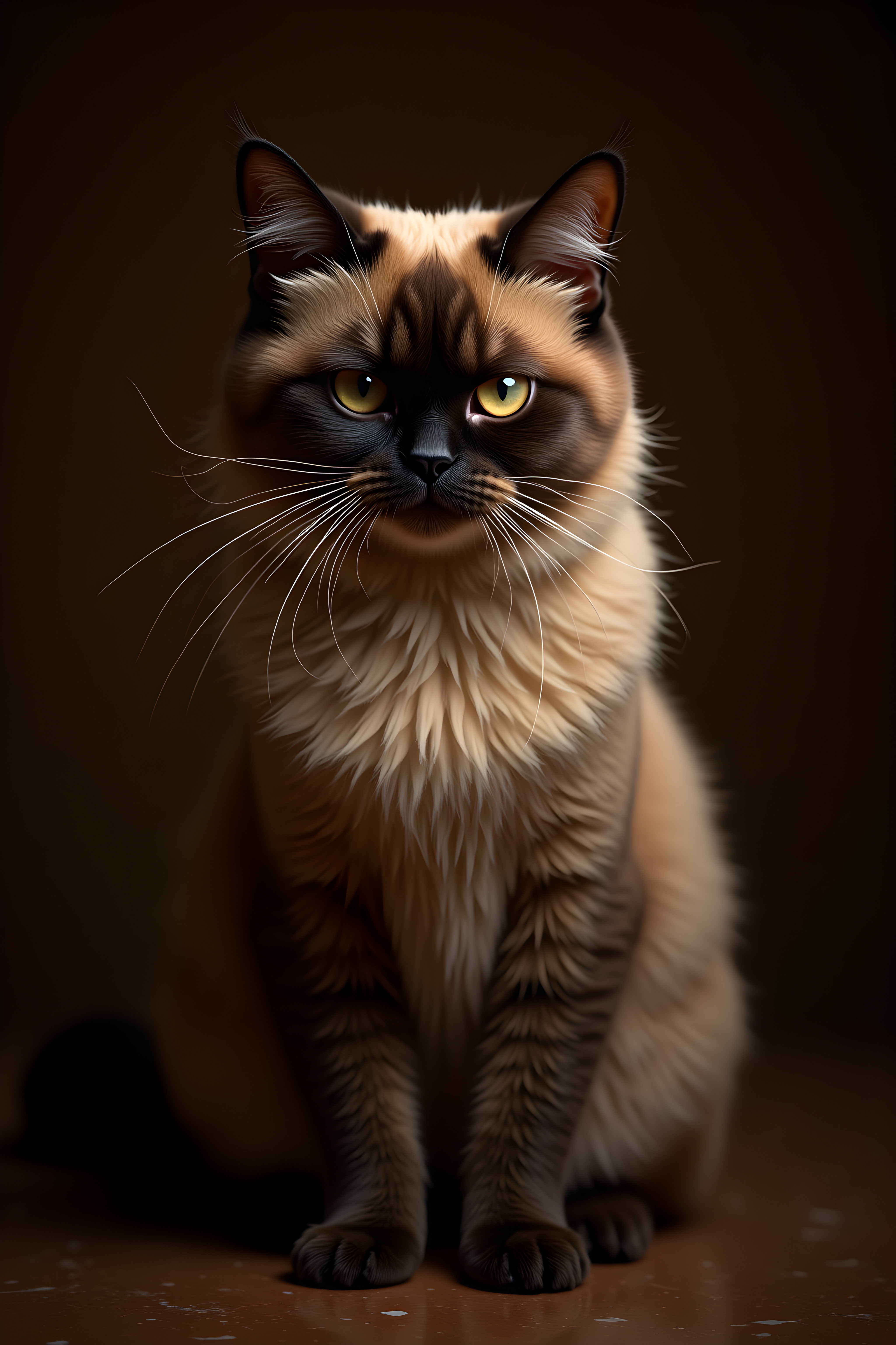 Grumpy Cat — Hyper-Realistic (Luxury)