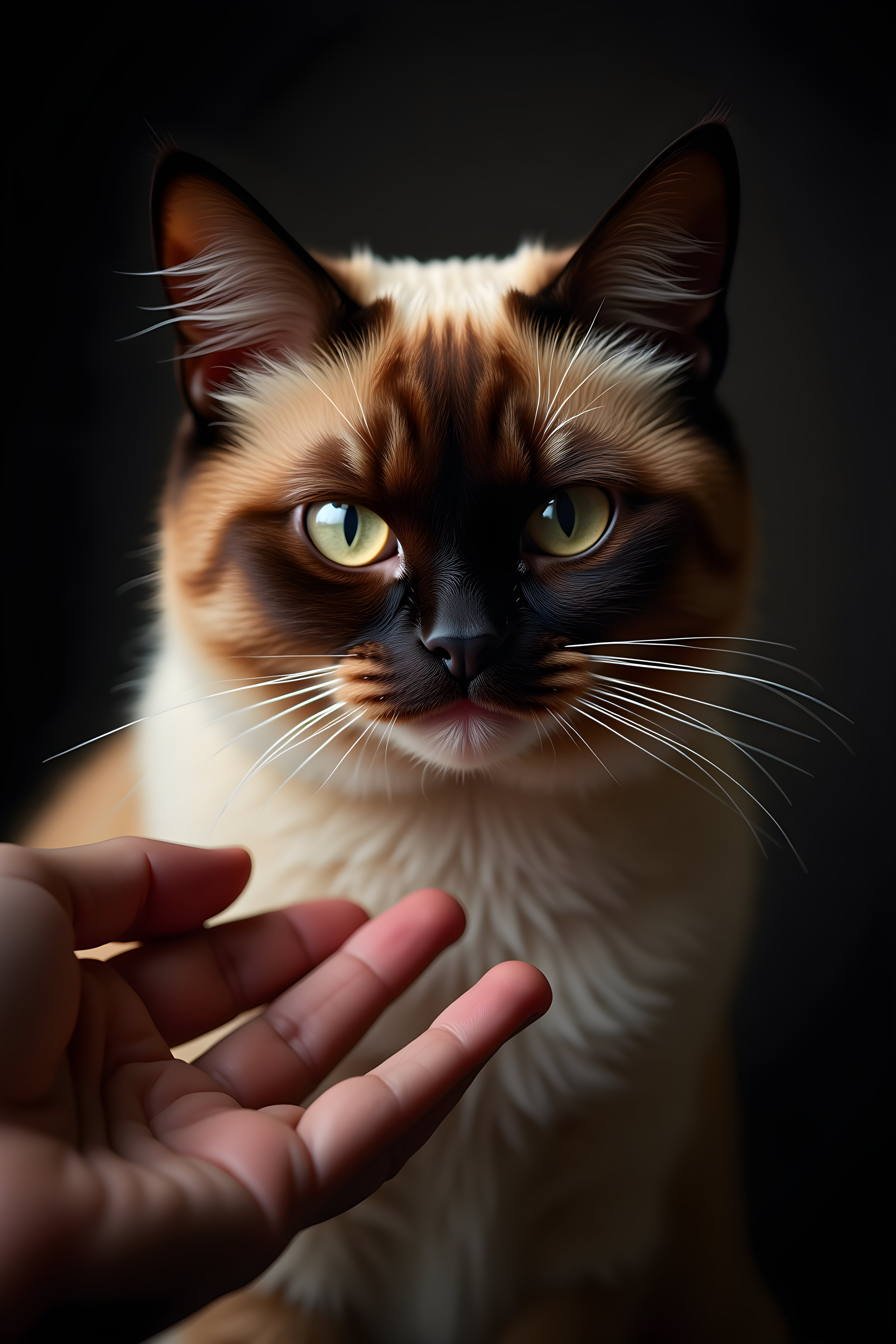 Grumpy Cat — Realistic (Emotional)