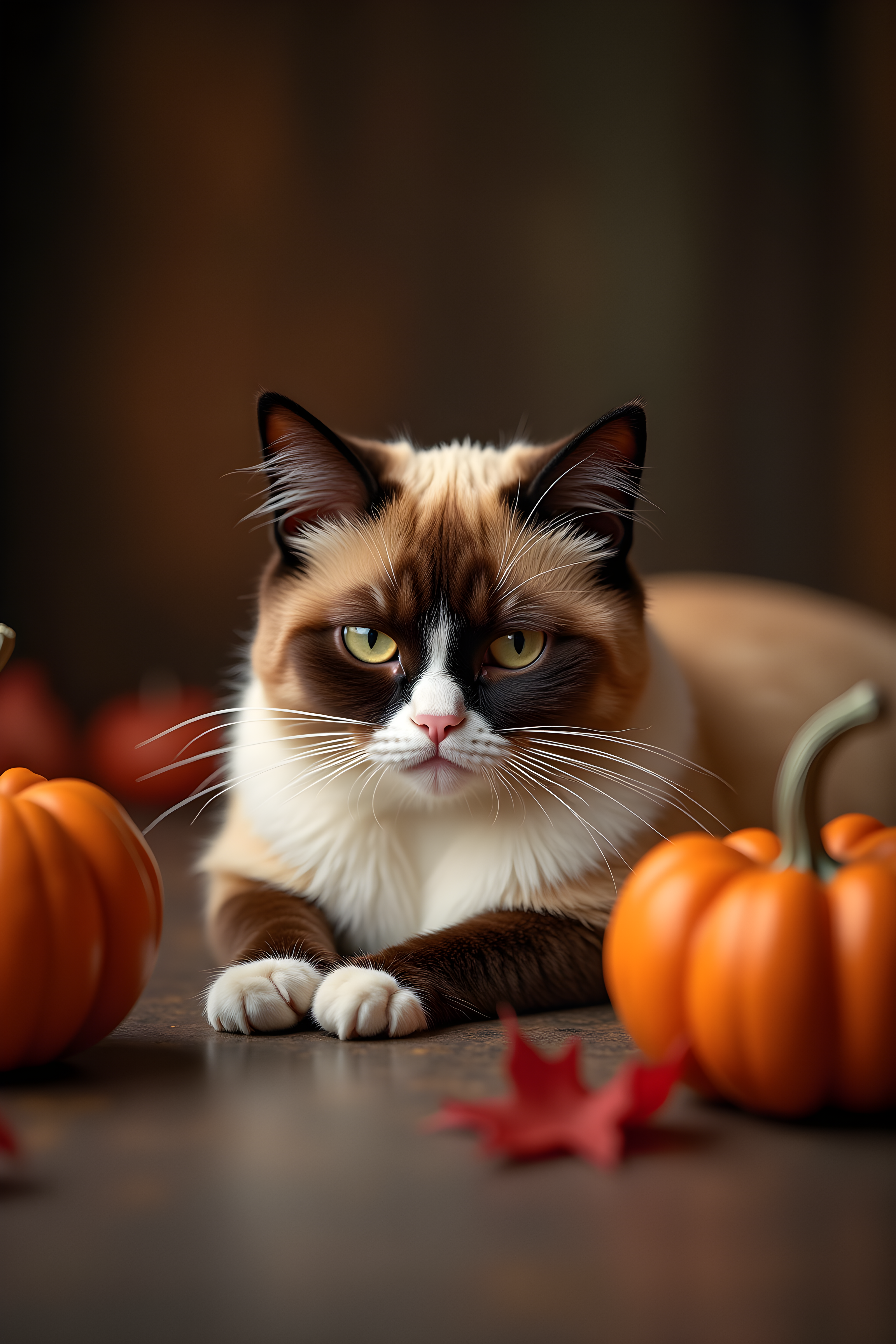Grumpy Cat — Realistic (Seasonal)
