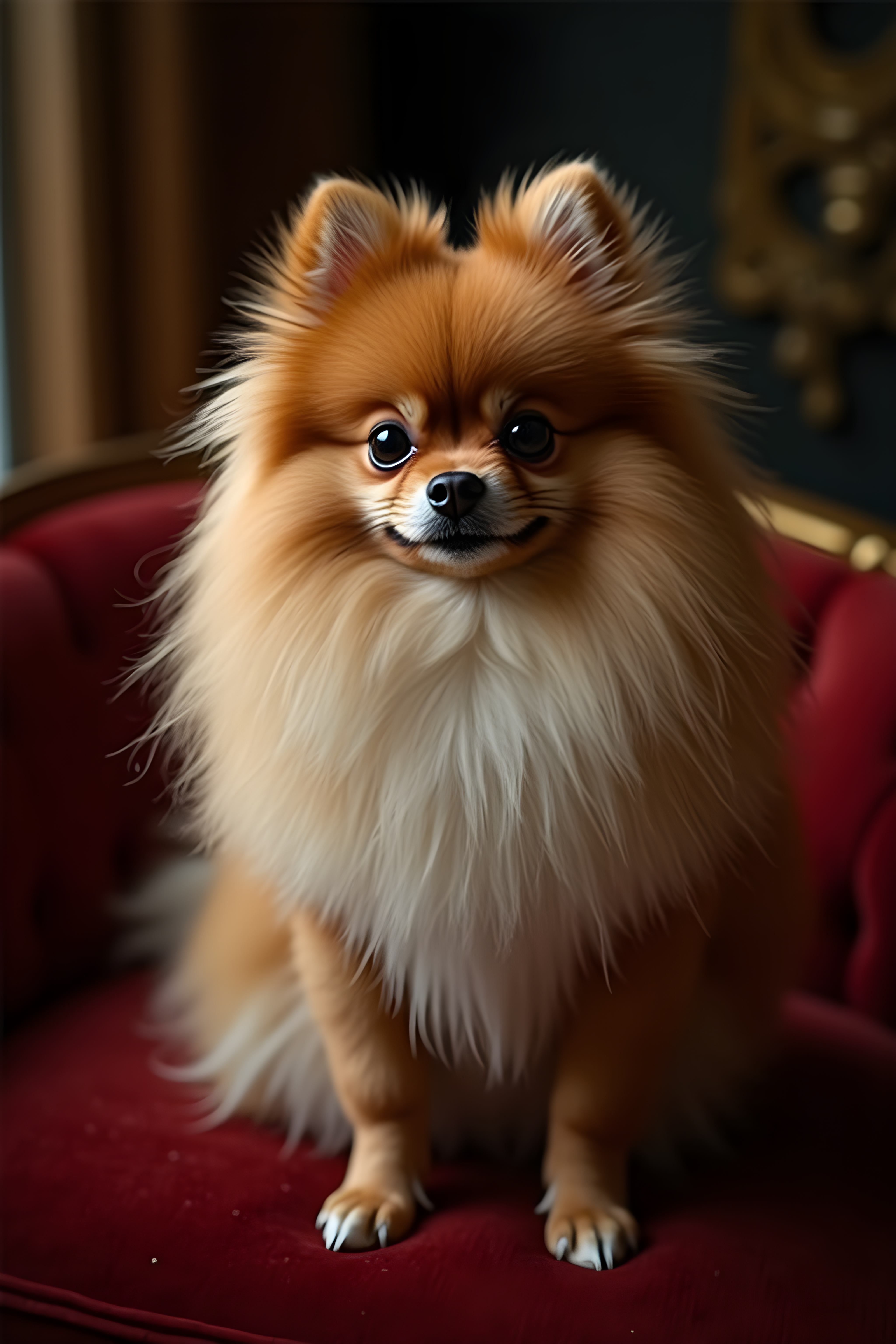 Judgmental Pomeranian — Luxury (Lifestyle)