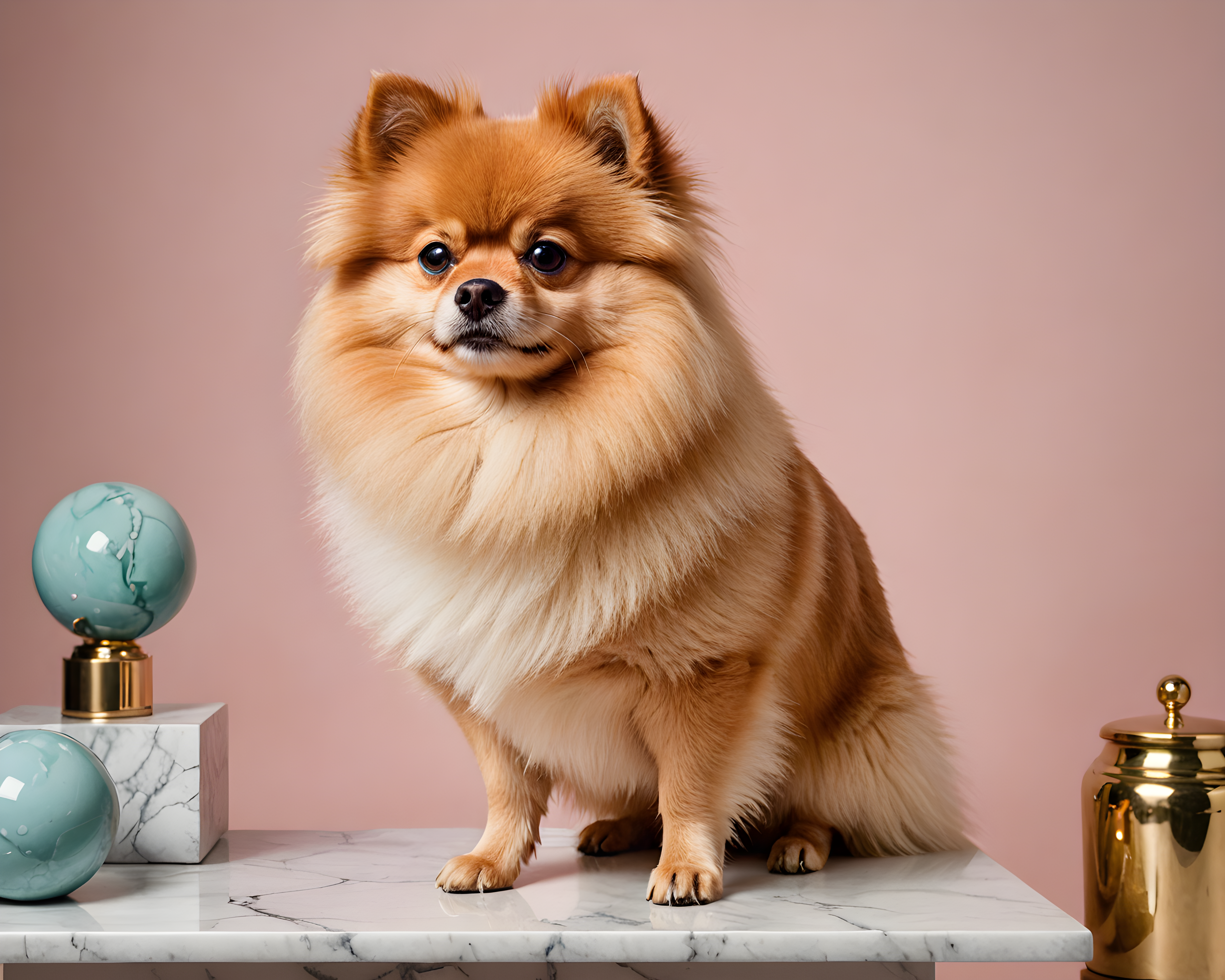 Judgmental Pomeranian — Modern Aesthetic (Luxury)
